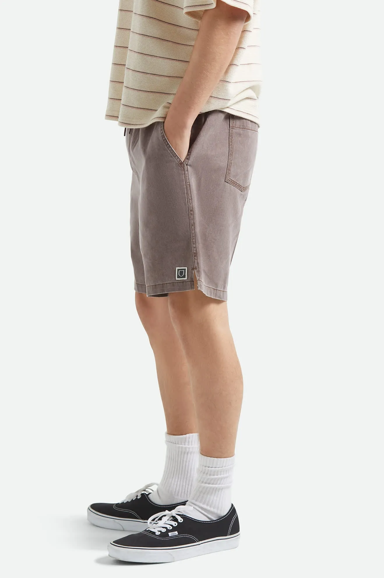 Everyday Vintage Wash Short - Chocolate sold by Brixton product image thumbnail 3