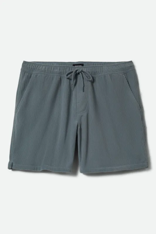 Everyday Corduroy Short - Trooper sold by Brixton