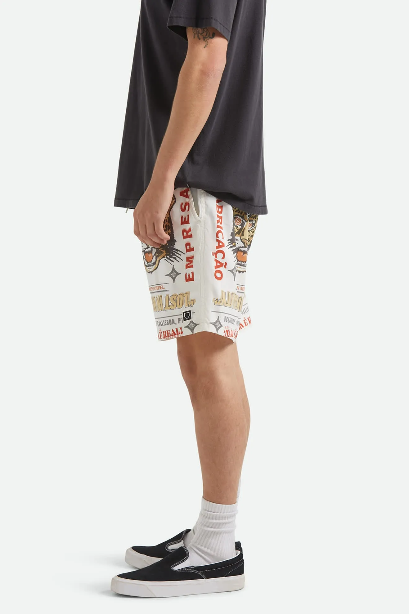 Everyday Stretch Hybrid Short 7" - Lost In Reality sold by Brixton product image thumbnail 3