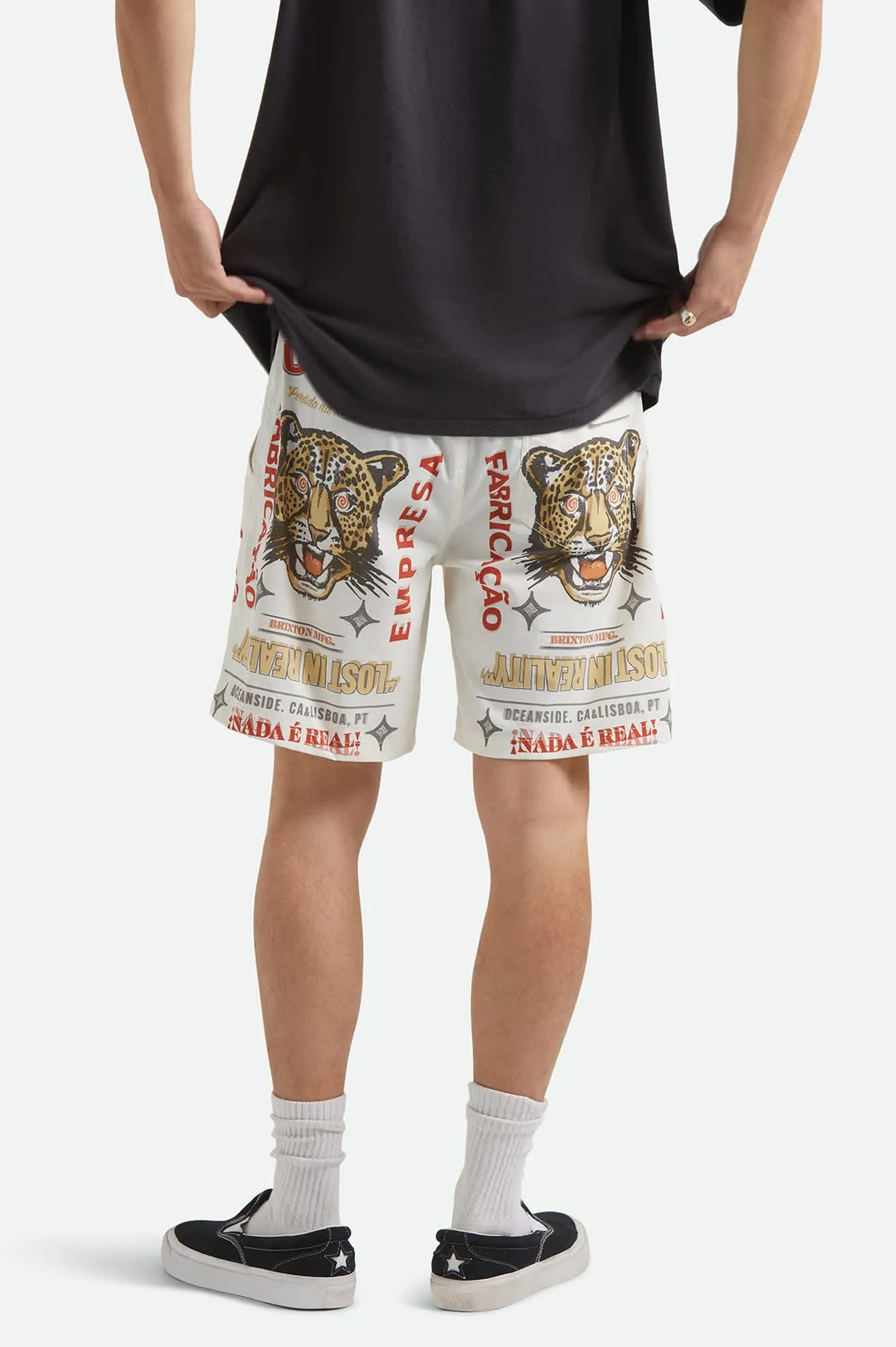 Everyday Stretch Hybrid Short 7" - Lost In Reality sold by Brixton product image thumbnail 4