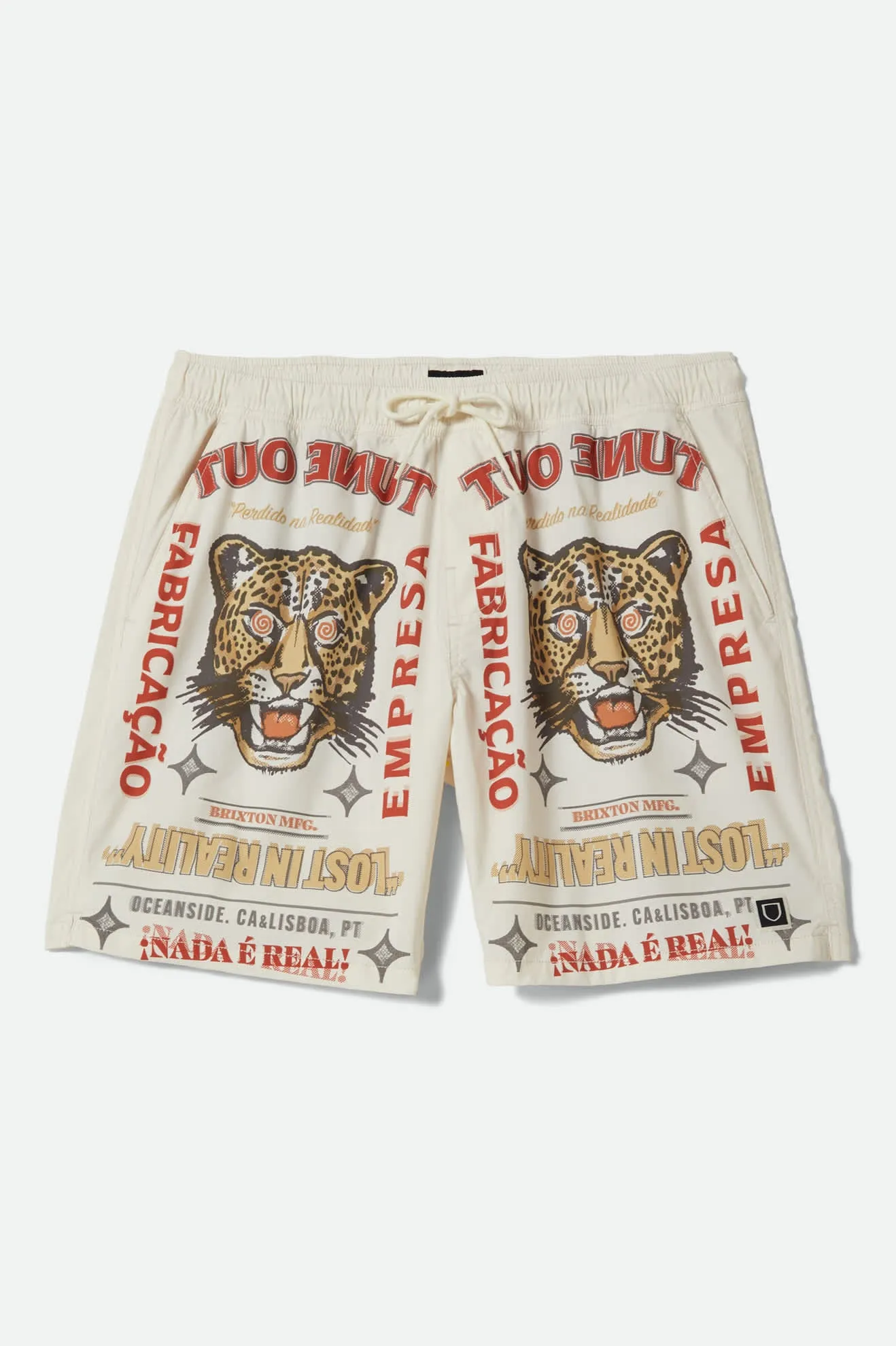 Everyday Stretch Hybrid Short 7" - Lost In Reality sold by Brixton