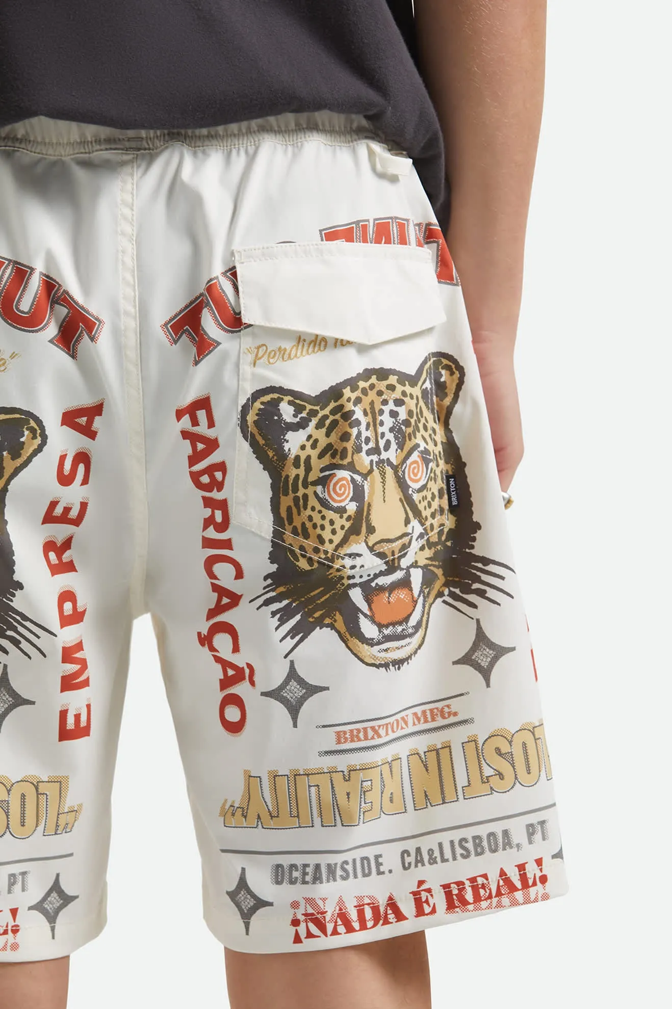 Everyday Stretch Hybrid Short 7" - Lost In Reality sold by Brixton product image thumbnail 5