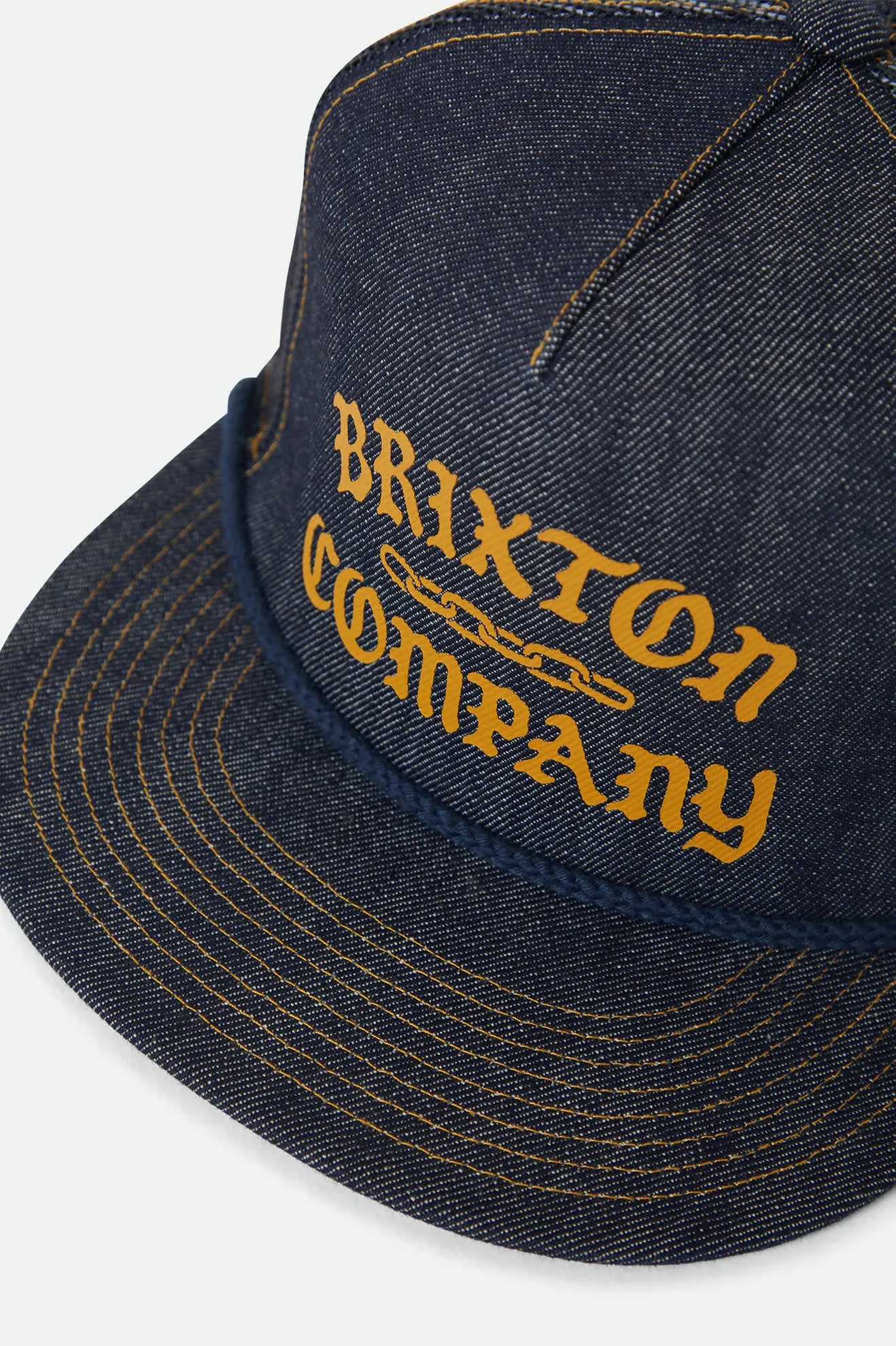 Chains NetPlus Trucker Hat - Dark Denim/Navy sold by Brixton product image thumbnail 3