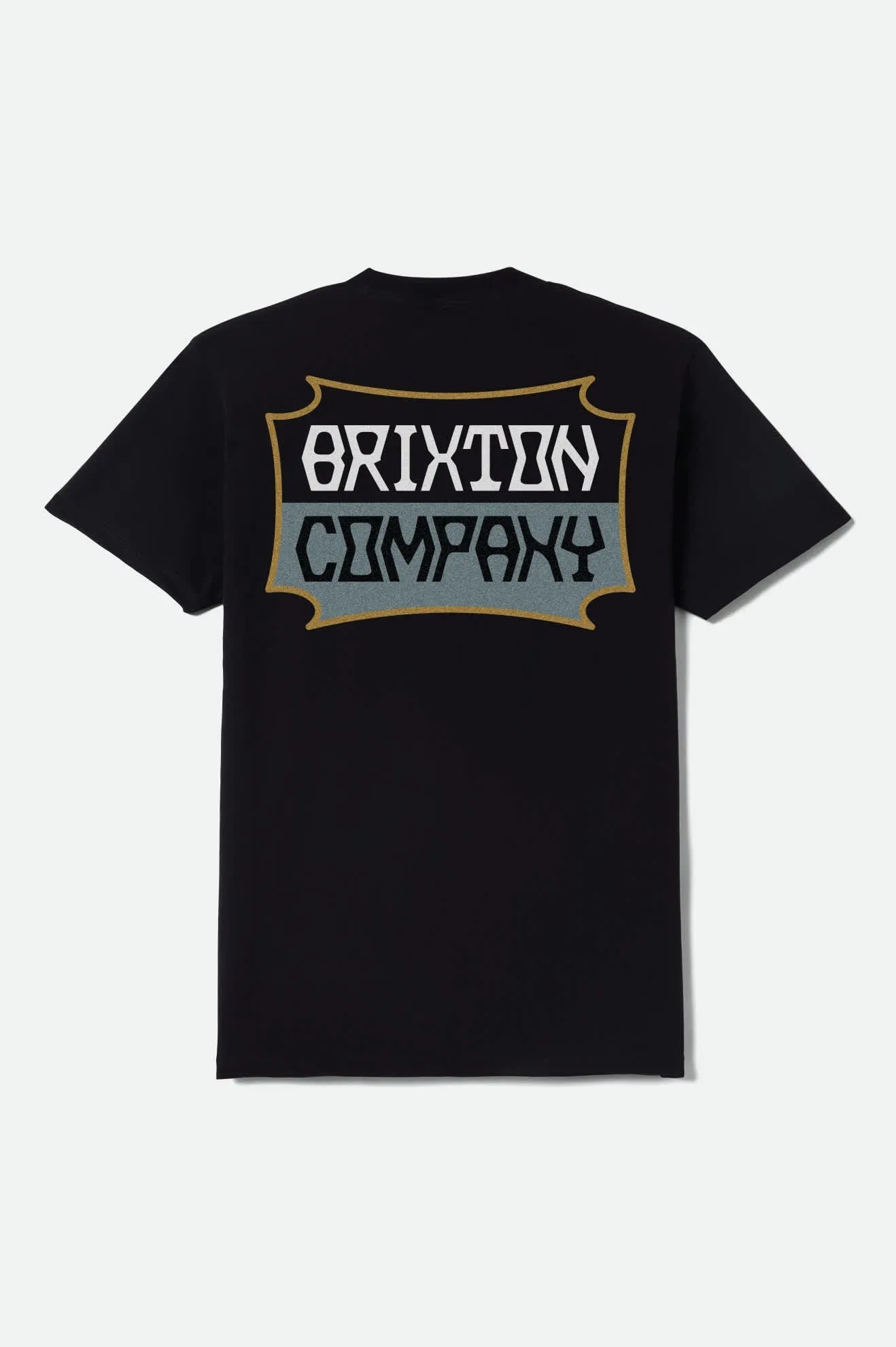 Pillar Short Sleeve T-Shirt - Black sold by Brixton