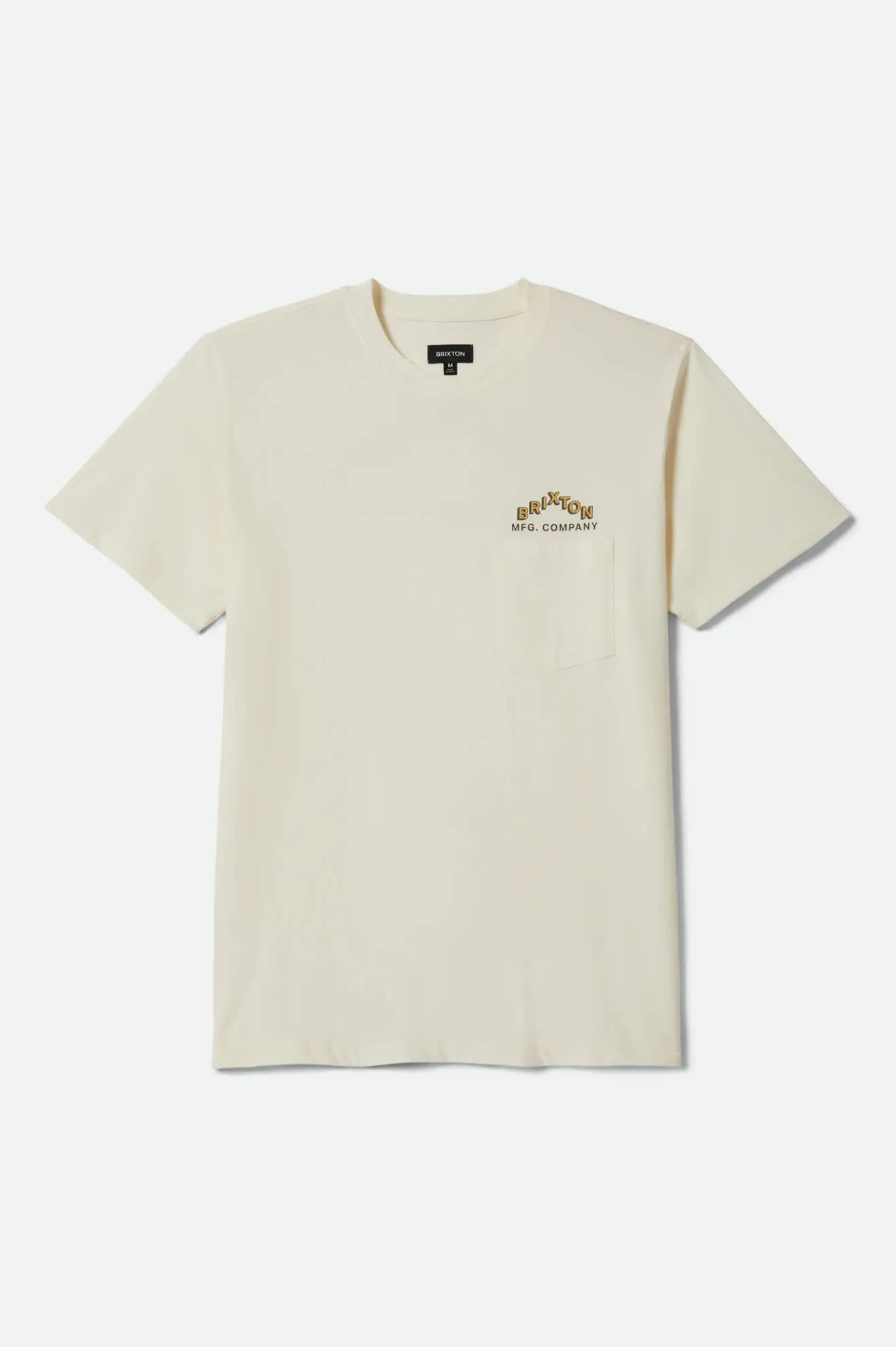 Roman Short Sleeve Pocket T-Shirt - White sold by Brixton product image thumbnail 2