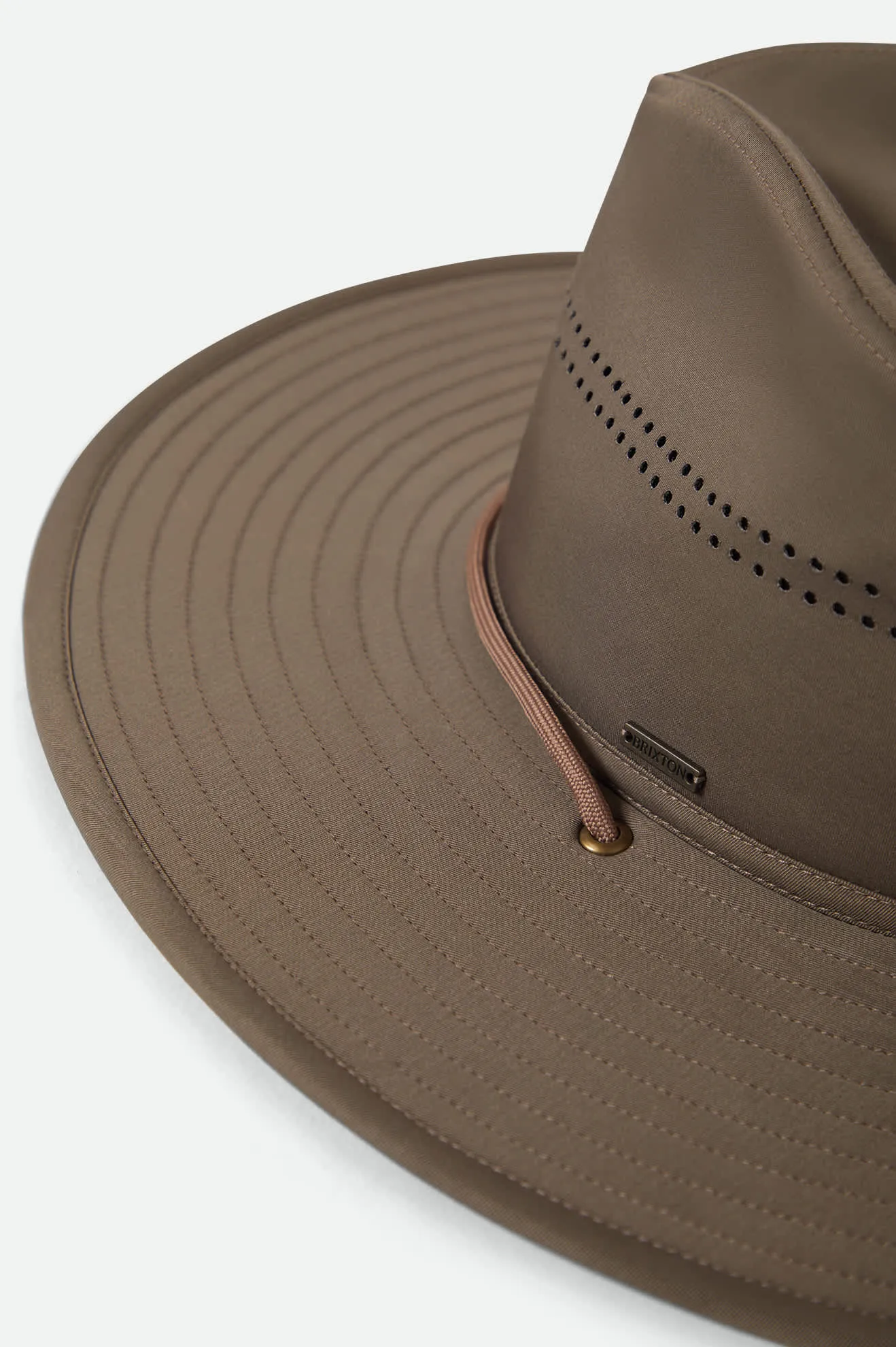 Beck Journey Hat - Olive sold by Brixton product image thumbnail 4