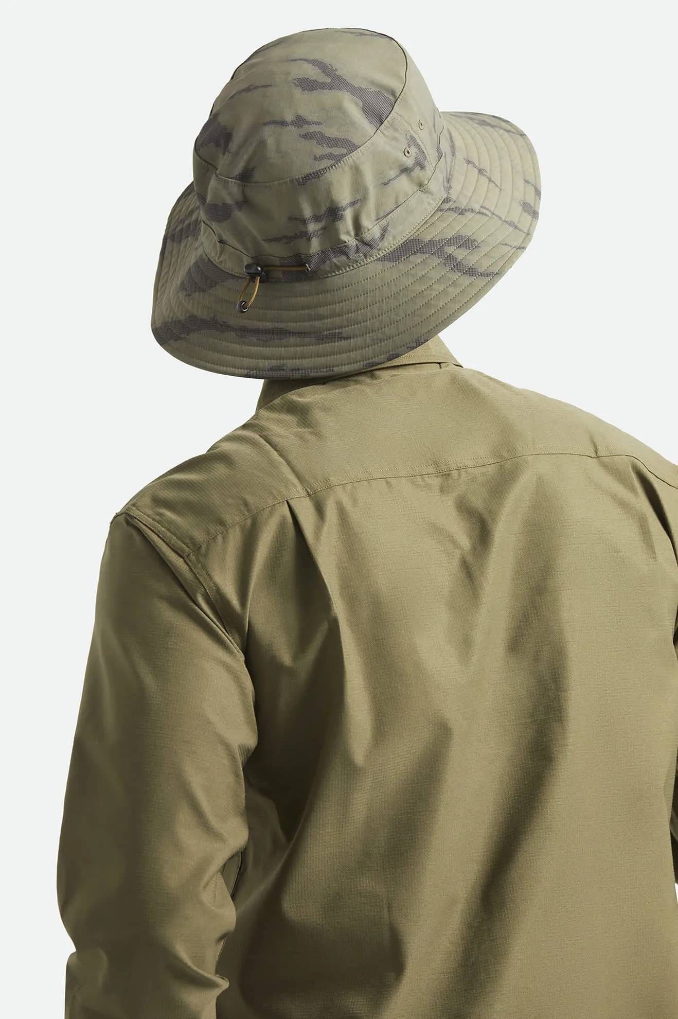 Journey Boonie Hat - Olive Tiger Camo sold by Brixton product image thumbnail 4