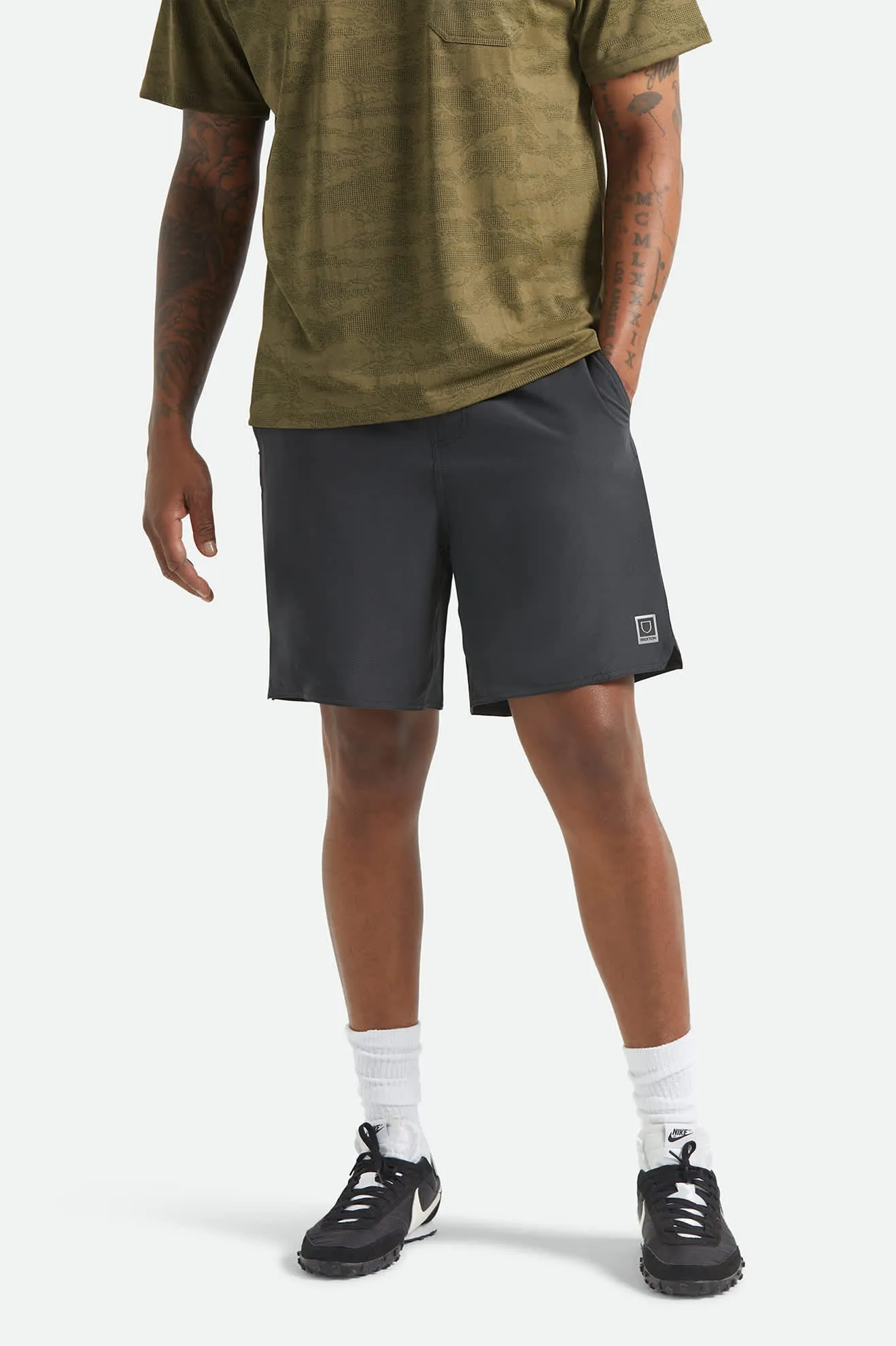Journey Active Short - Black sold by Brixton product image thumbnail 2