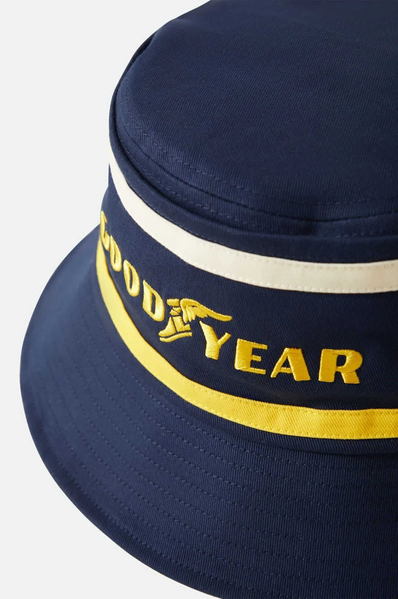 Goodyear Service Bucket Hat - Navy sold by Brixton product image thumbnail 5