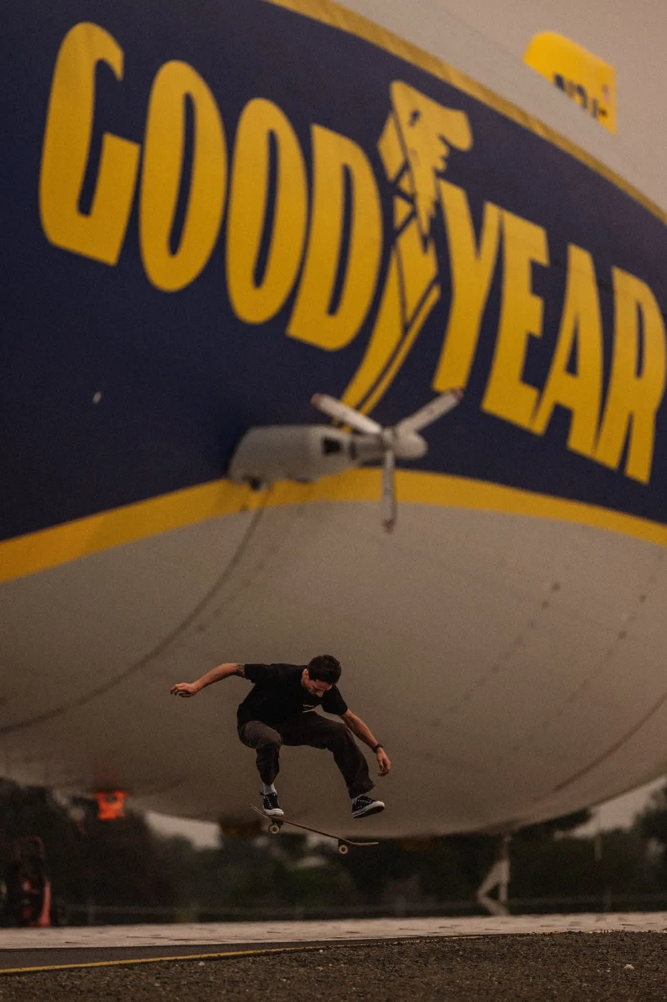 Goodyear Service Pocket T-Shirt - Black sold by Brixton product image thumbnail 3