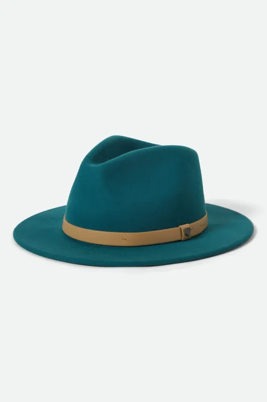 Messer Fedora - Transformative Teal made by Brixton