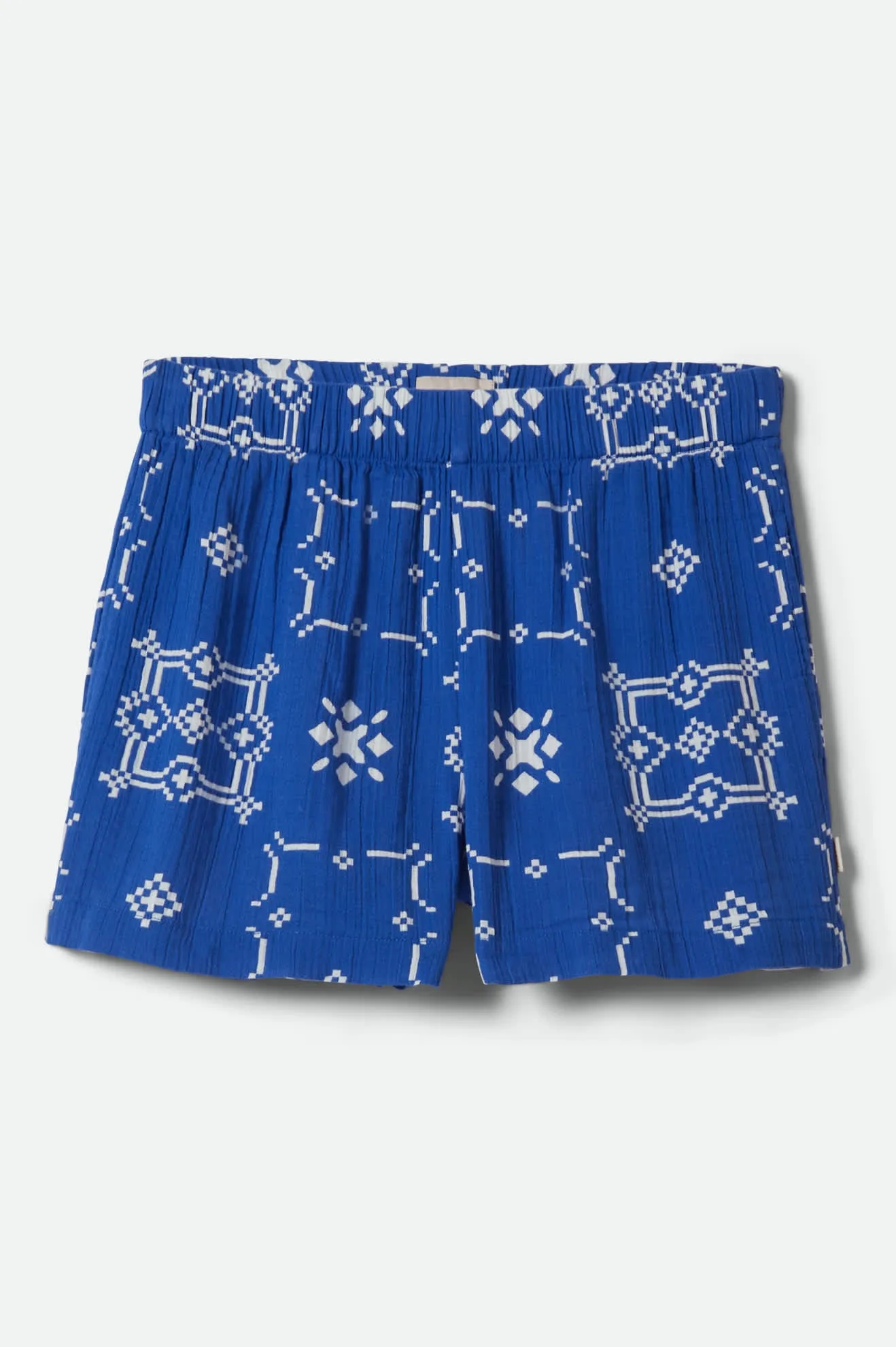 Tile Short - Sunrise Blue Tile Print sold by Brixton product image thumbnail 2