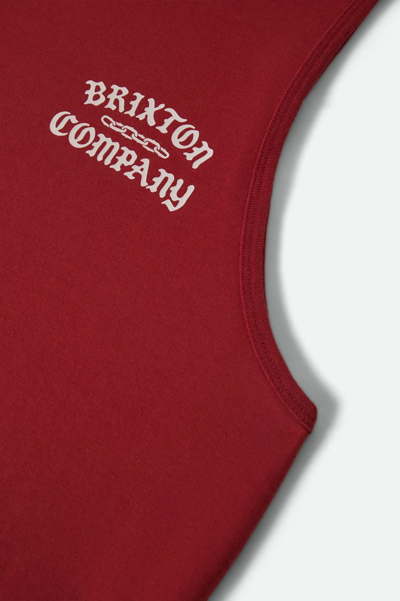 Chains Tank Top - Robust Red sold by Brixton product image thumbnail 4