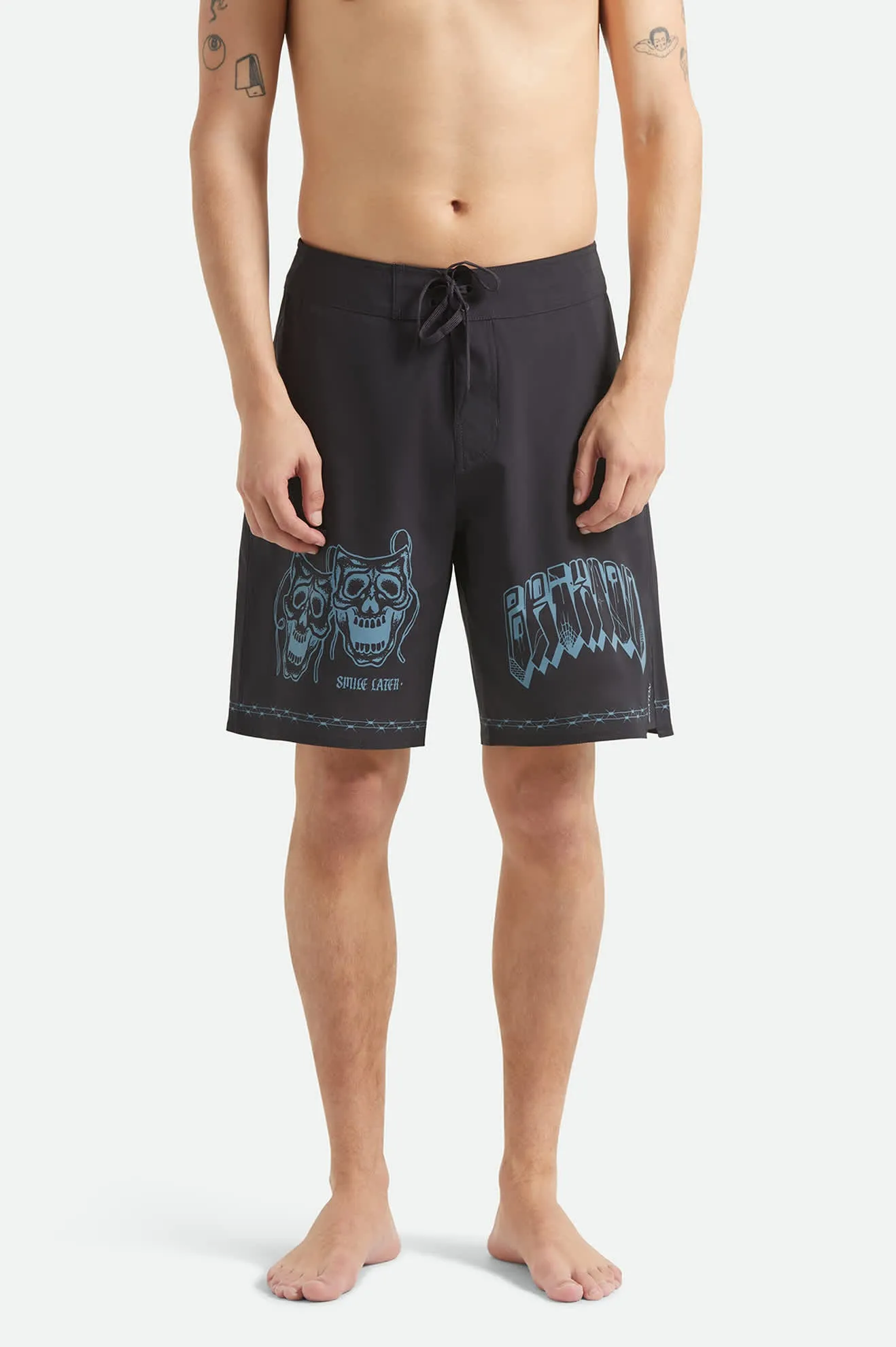 Blitz Boardshort 21" - Black Masks sold by Brixton product image thumbnail 2