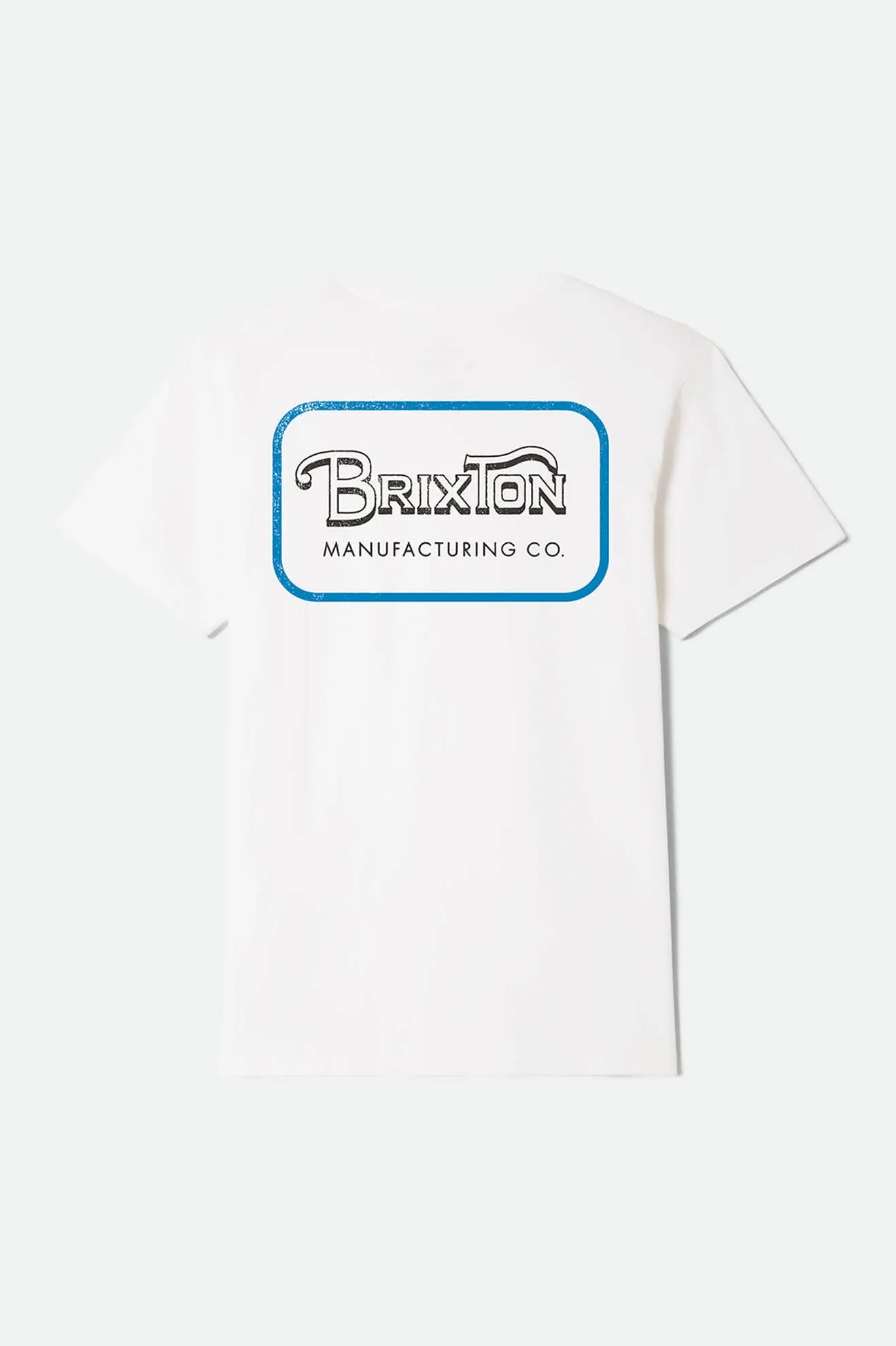 Grade Short Sleeve Standard T-Shirt - White/Washed Black/Medium Blue sold by Brixton product image thumbnail 2