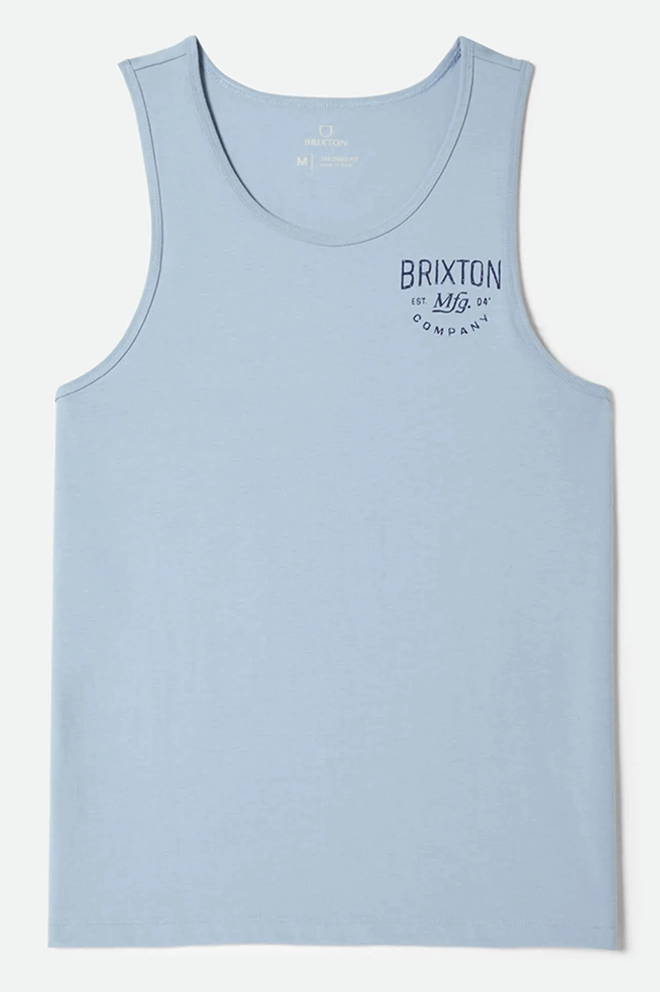 Fremont Tank Top - Dusty Blue sold by Brixton