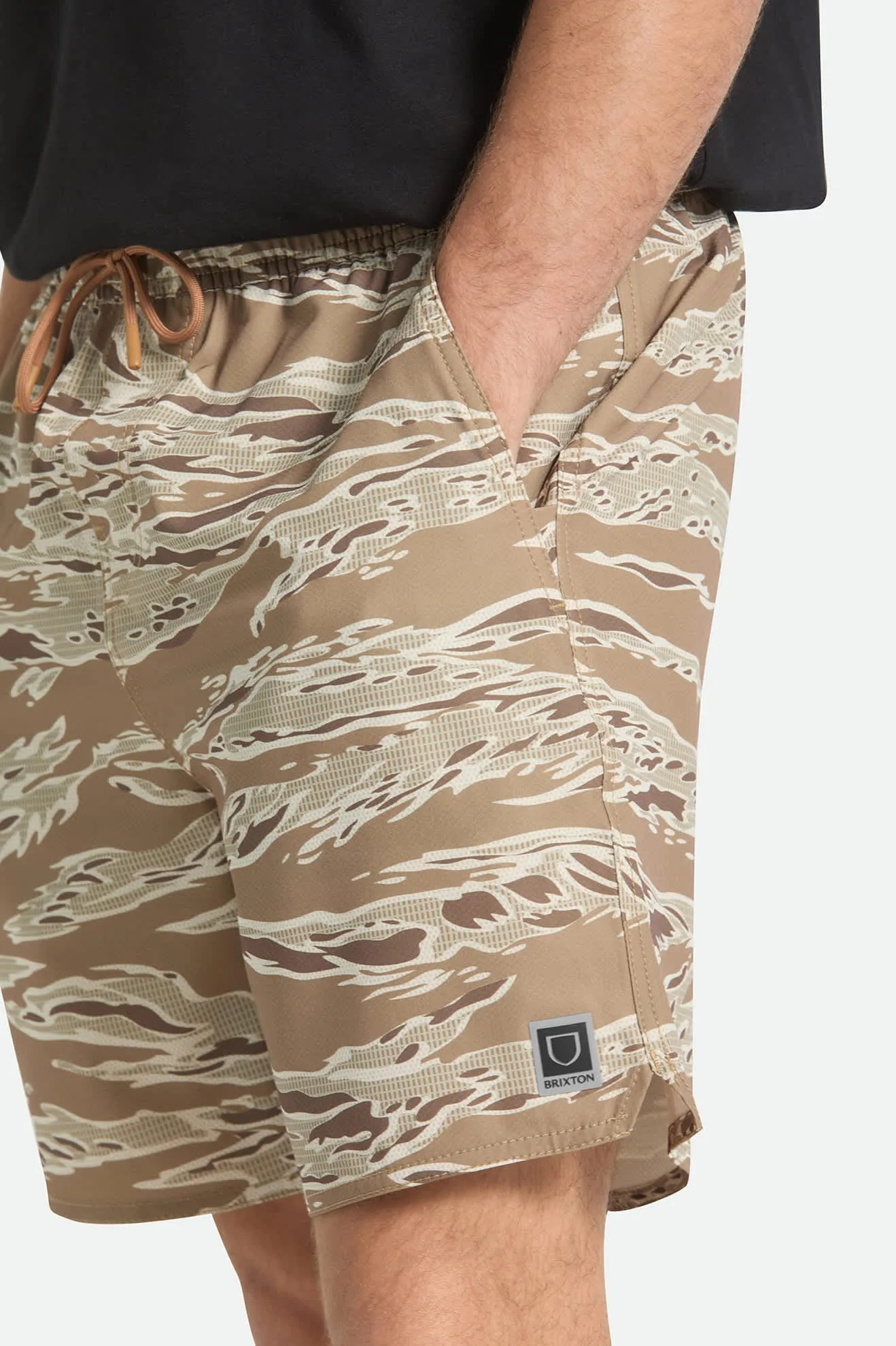 Journey Active Short - Desert Tiger Camo sold by Brixton product image thumbnail 4