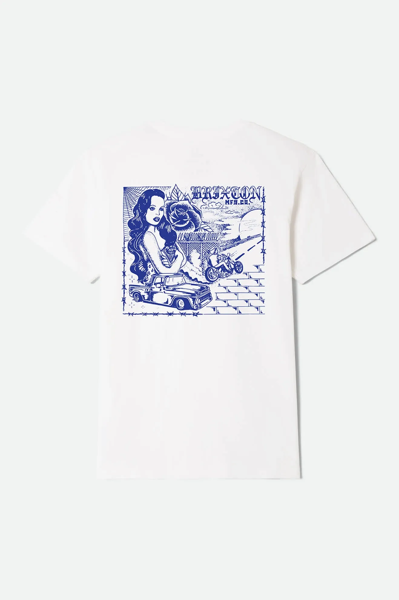 Cisco Short Sleeve Standard T-Shirt - White sold by Brixton product image thumbnail 2