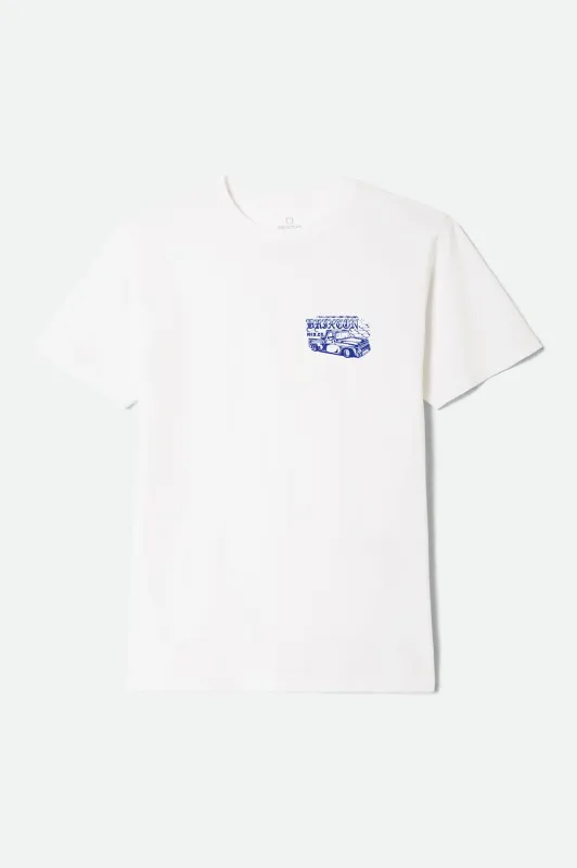 Cisco Short Sleeve Standard T-Shirt - White made by Brixton