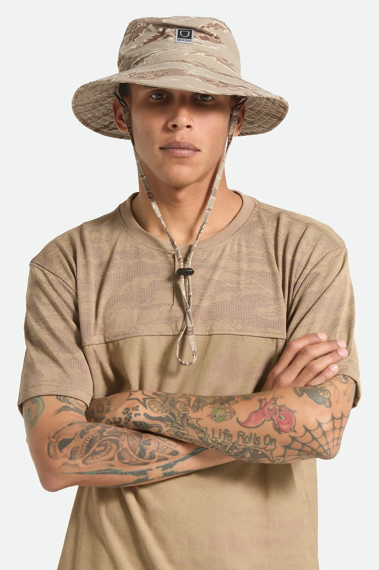 Journey Boonie Hat - Desert Tiger Camo sold by Brixton product image thumbnail 2