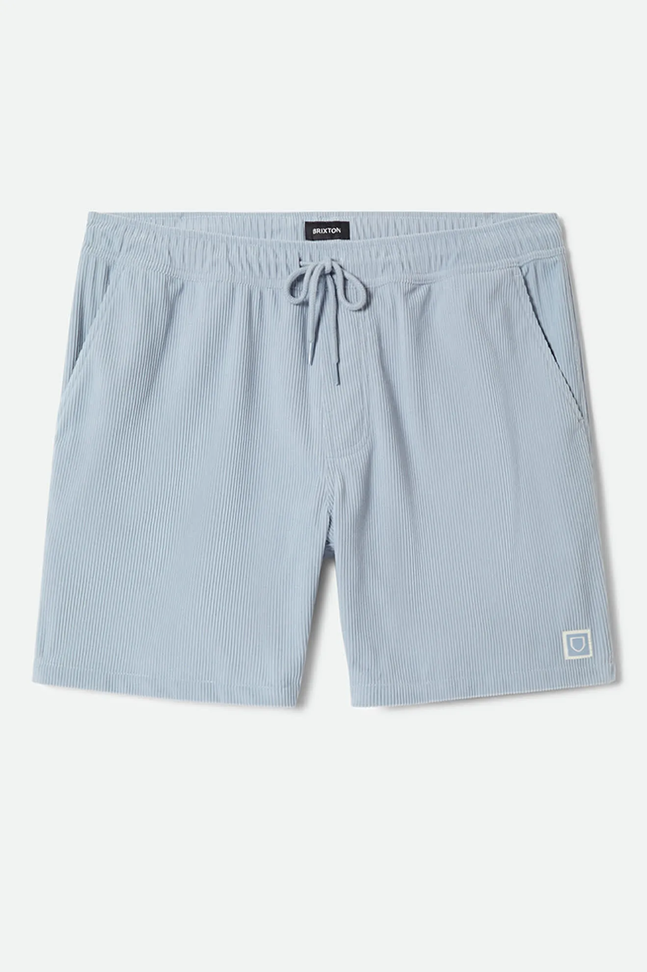 Everyday Corduroy Short - Dusty Blue sold by Brixton