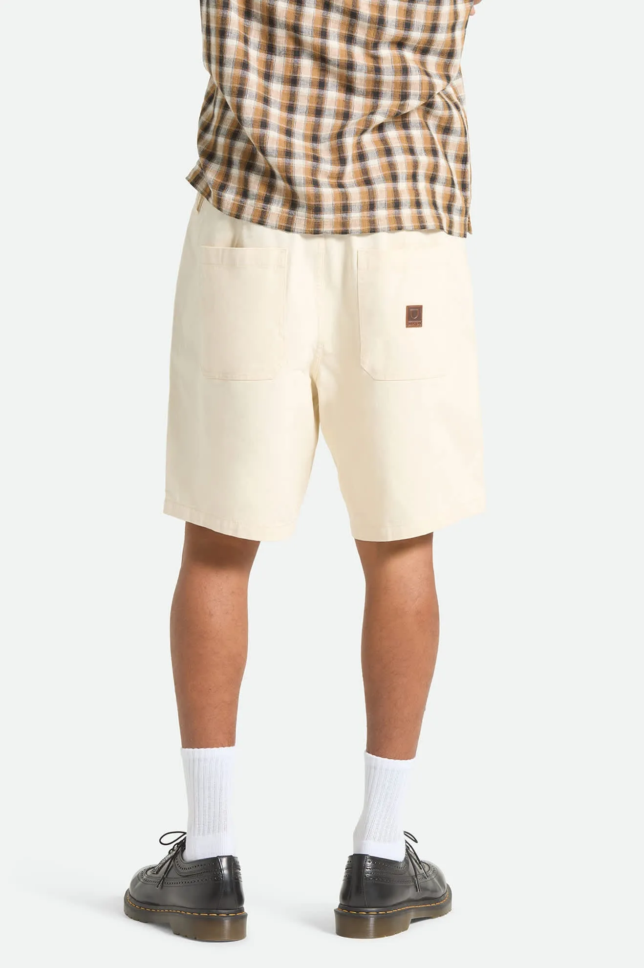 Surplus Vintage Wash Herringbone Short - Whitecap sold by Brixton product image thumbnail 4