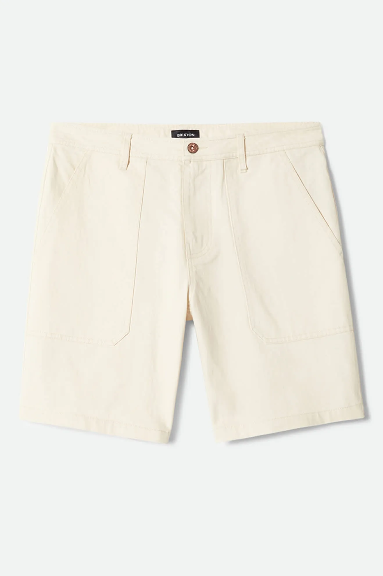 Surplus Vintage Wash Herringbone Short - Whitecap sold by Brixton