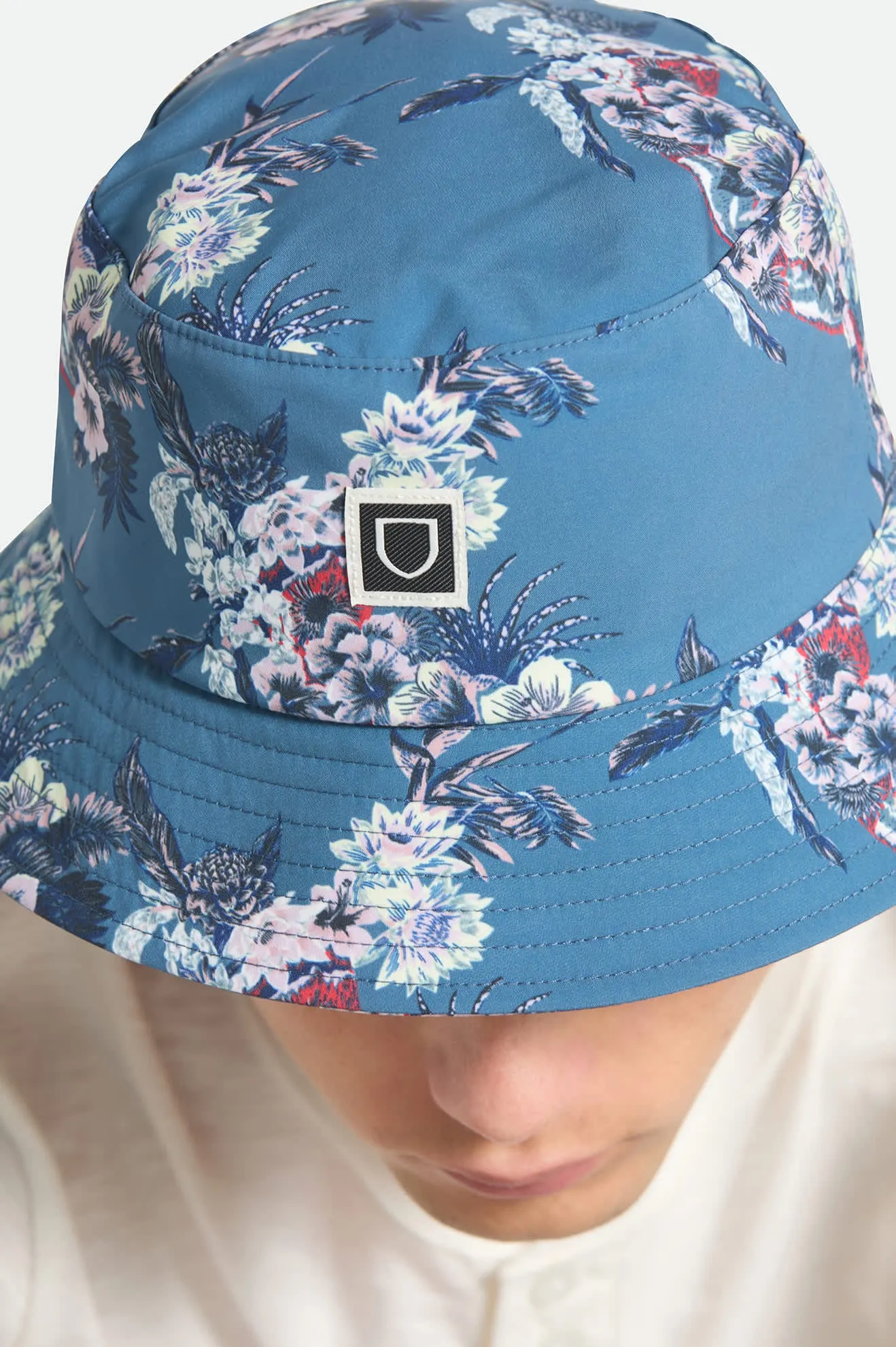 Eldon Water Packable Bucket Hat - Midnight Blue sold by Brixton product image thumbnail 5