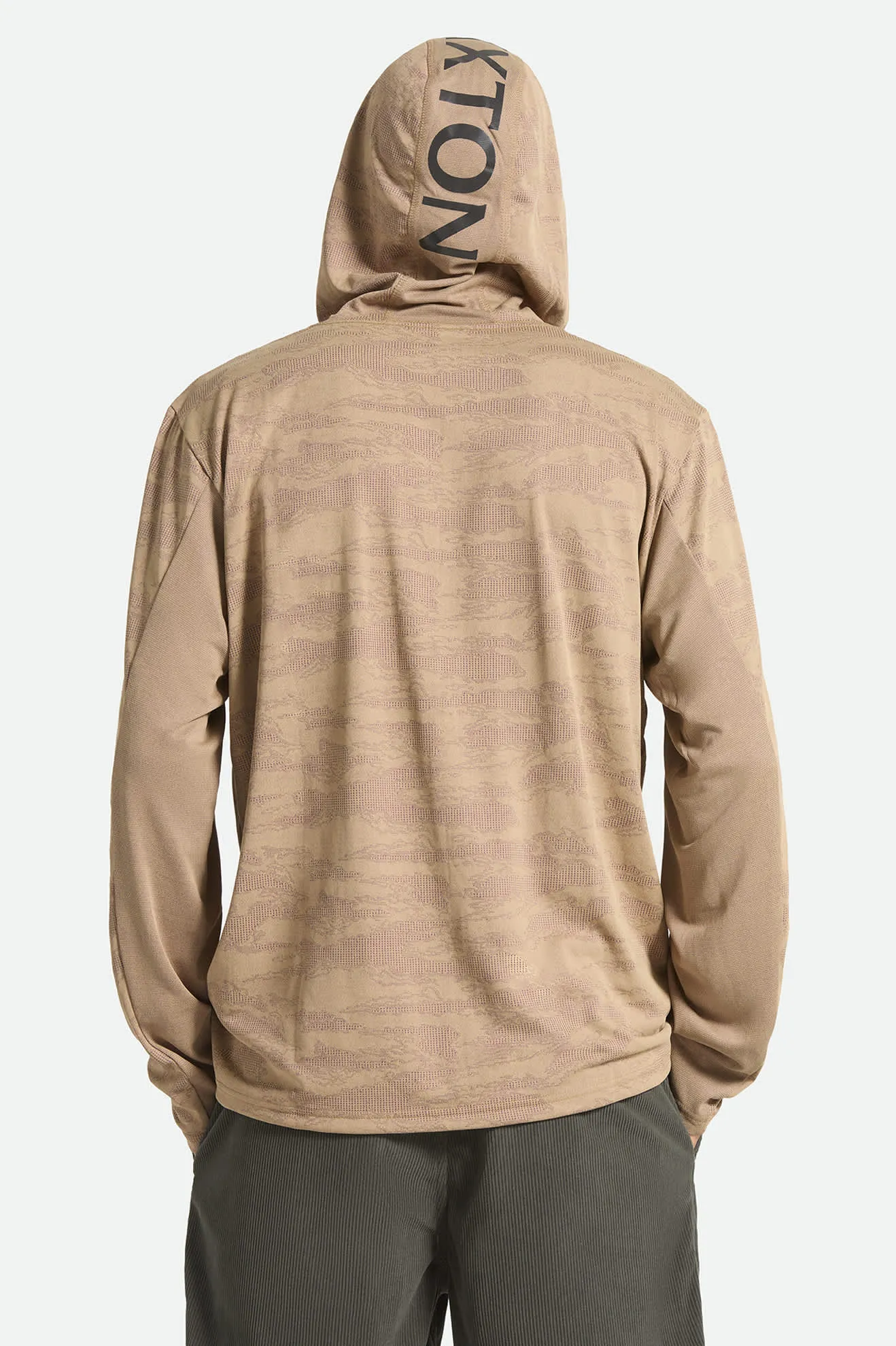 Journey Long Sleeve Sun Hoodie - Desert Tiger Camo sold by Brixton product image thumbnail 3