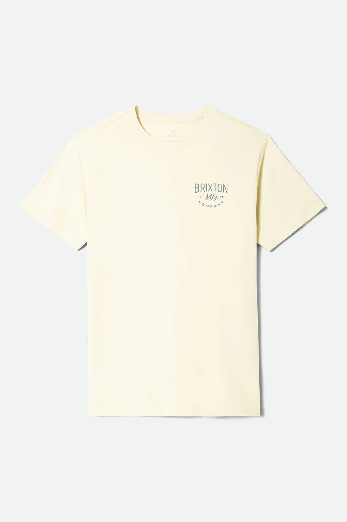 Fremont Short Sleeve Standard T-Shirt - Cream sold by Brixton