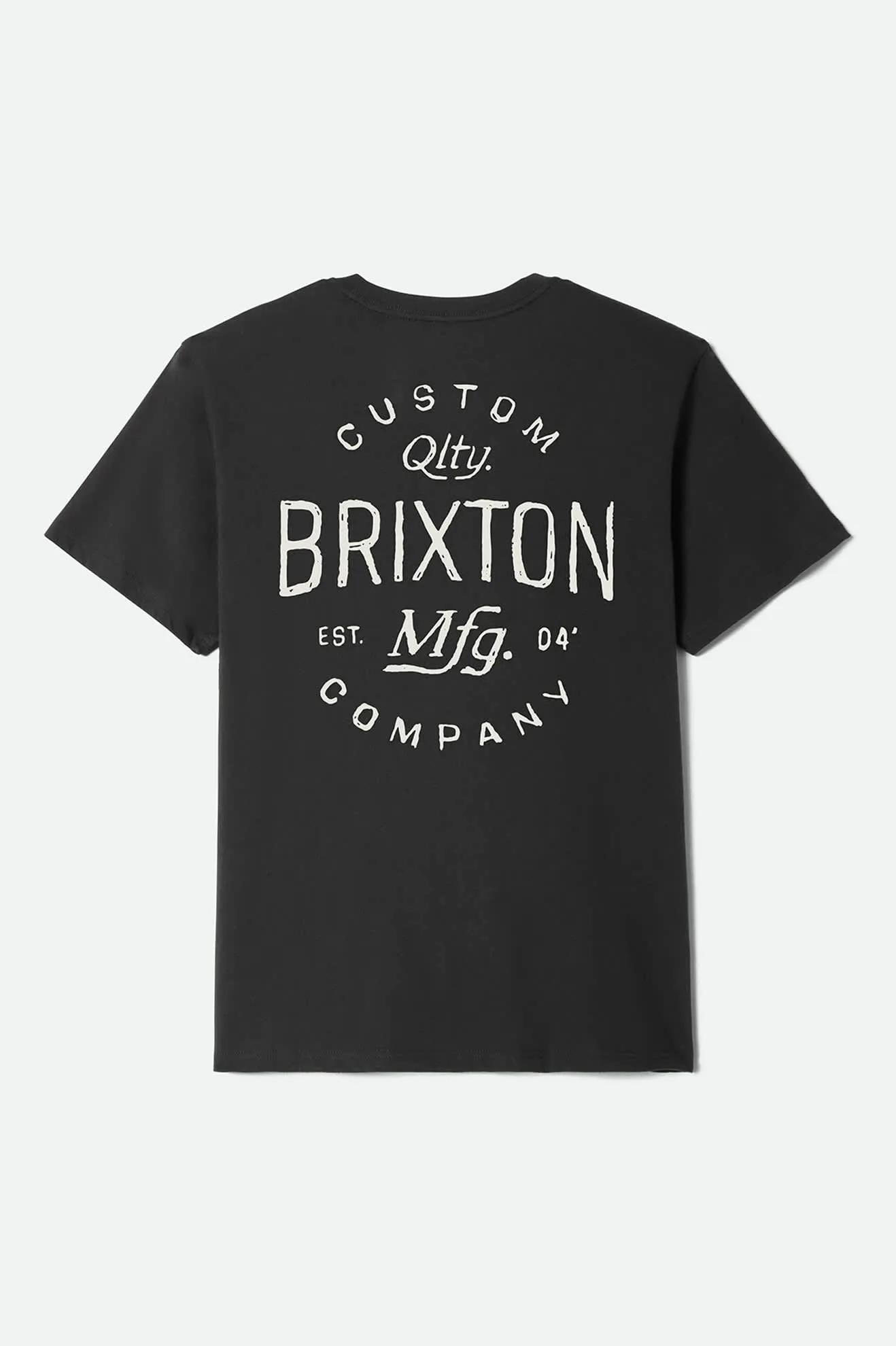 Fremont Short Sleeve Standard T-Shirt - Vintage Black sold by Brixton product image thumbnail 2