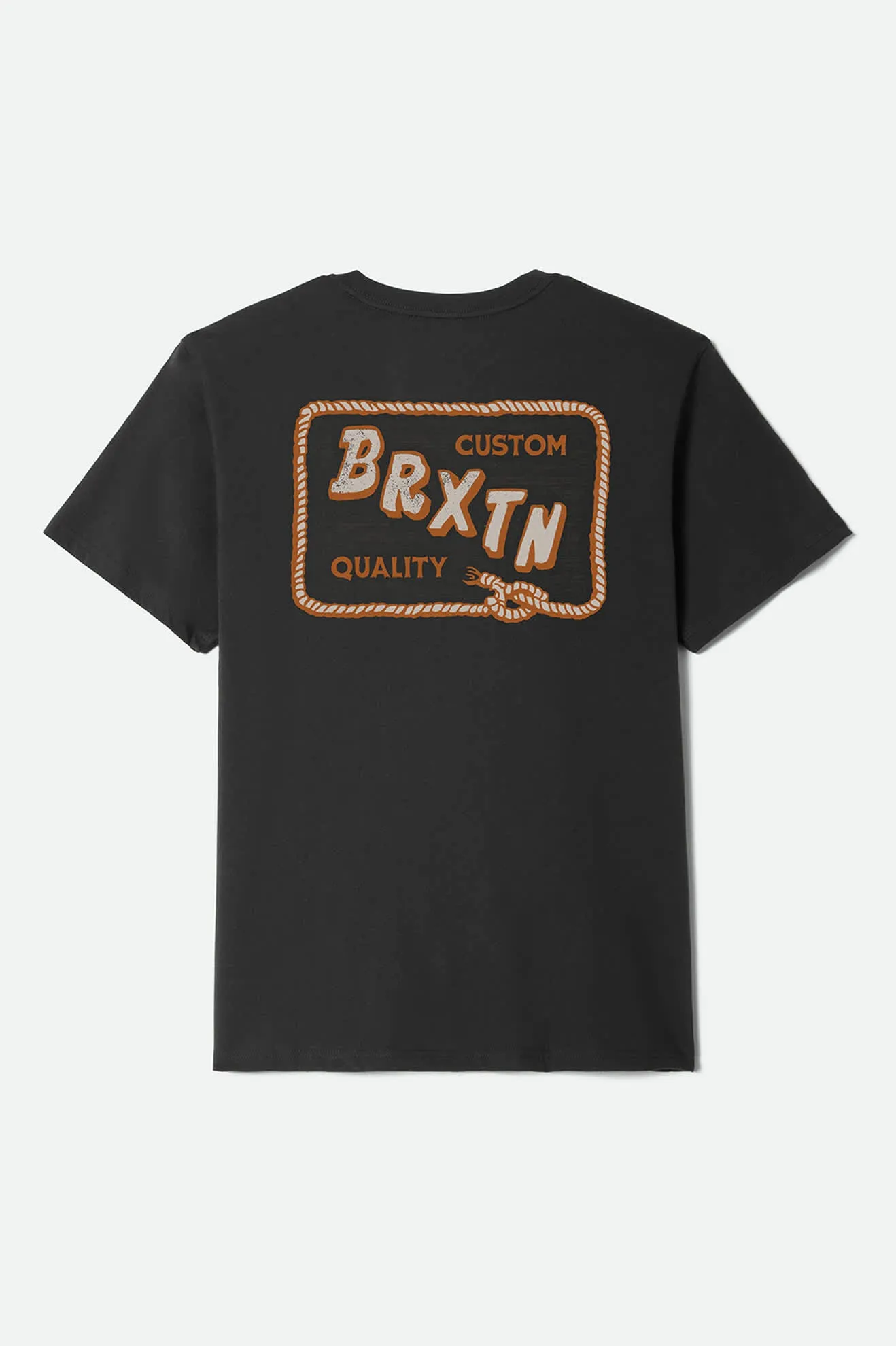 Emery Short Sleeve Standard T-Shirt - Black sold by Brixton product image thumbnail 2