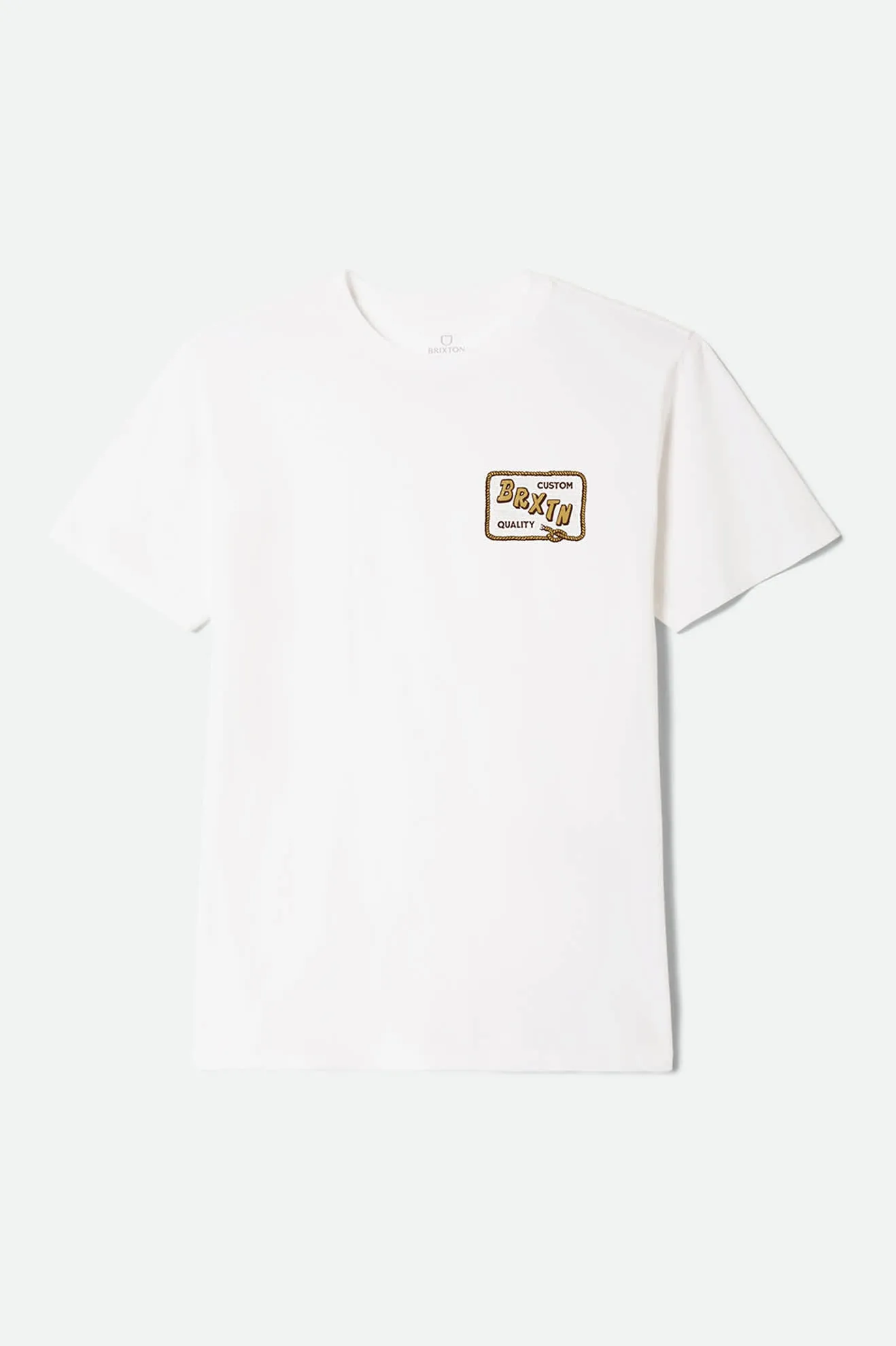 Emery Short Sleeve Standard T-Shirt - White sold by Brixton
