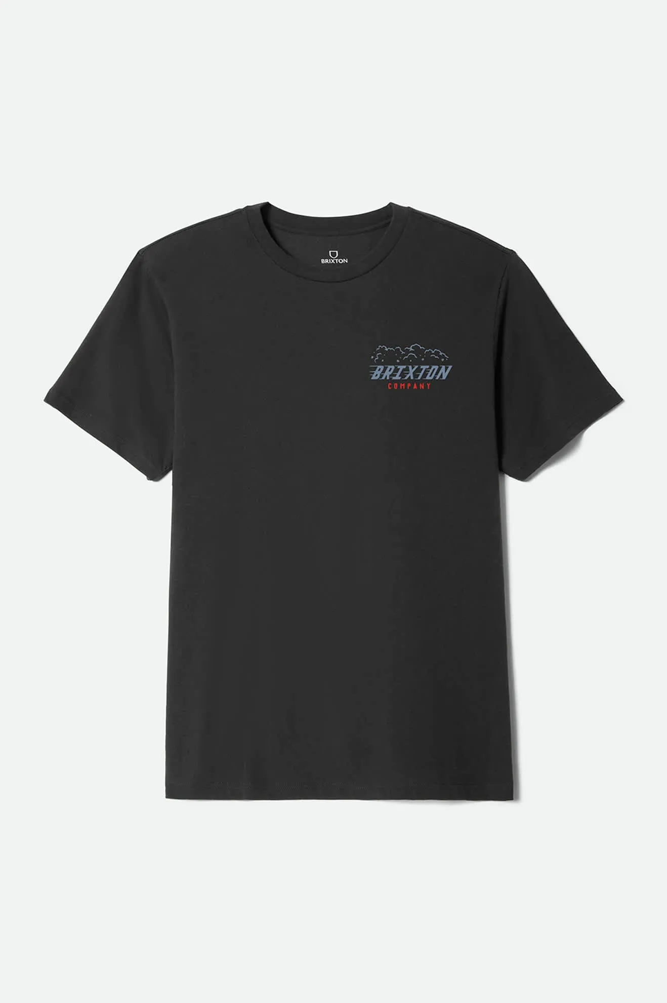 Bulldogger Short Sleeve Standard T-Shirt - Vintage Black sold by Brixton