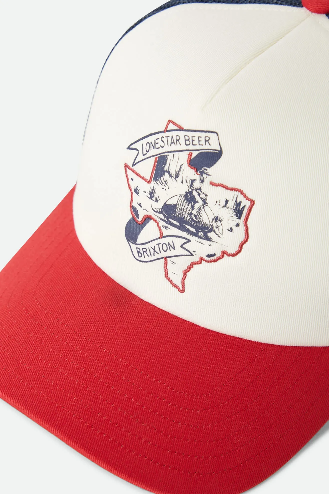 Lone Star X Brixton Trucker Hat - Red/White/Blue sold by Brixton product image thumbnail 5