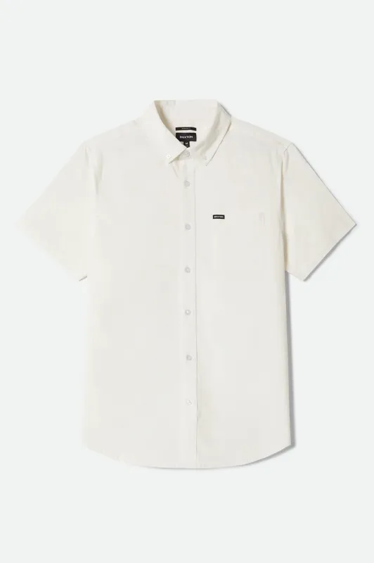 Sanford Oxford Woven - Off White made by Brixton