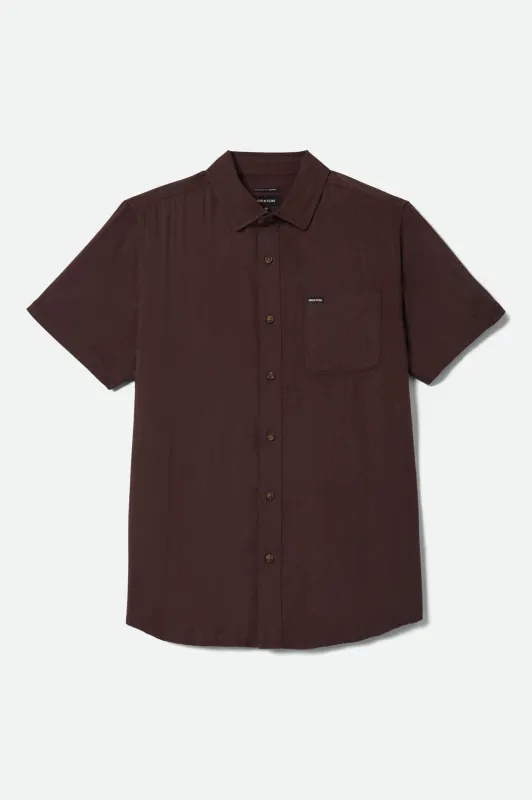 Charter Slub Shirt - Chocolate made by Brixton