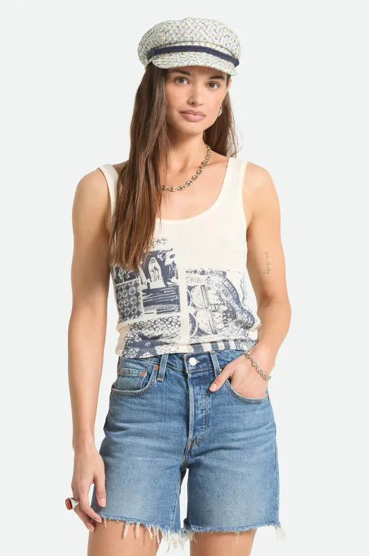 Collage A-Tank - Off White made by Brixton