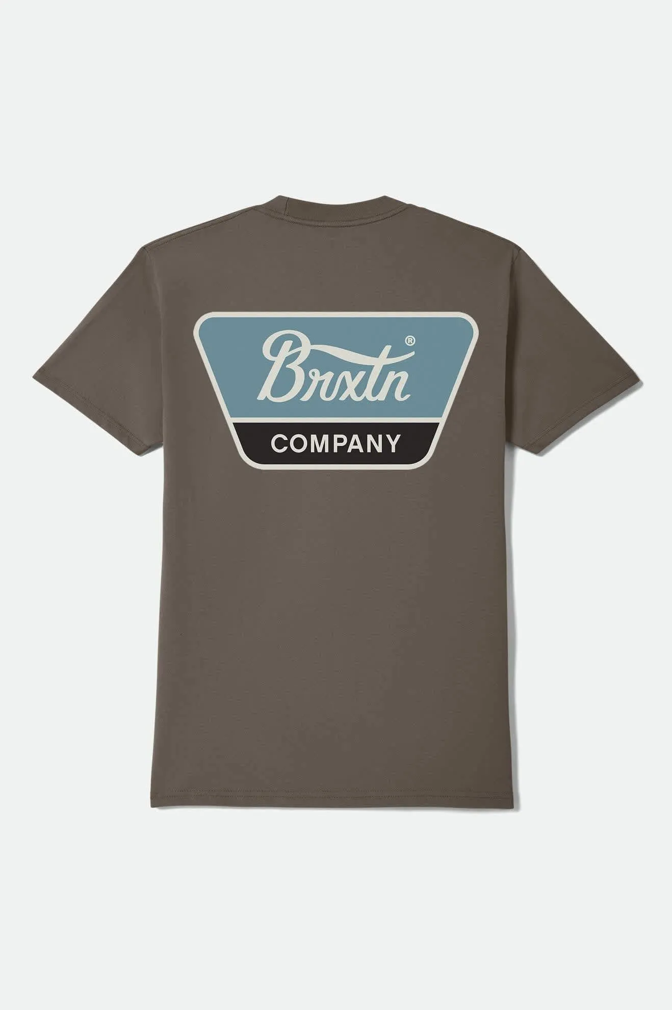 Linwood Standard T-Shirt - Earth/Off White/Jade sold by Brixton product image thumbnail 2