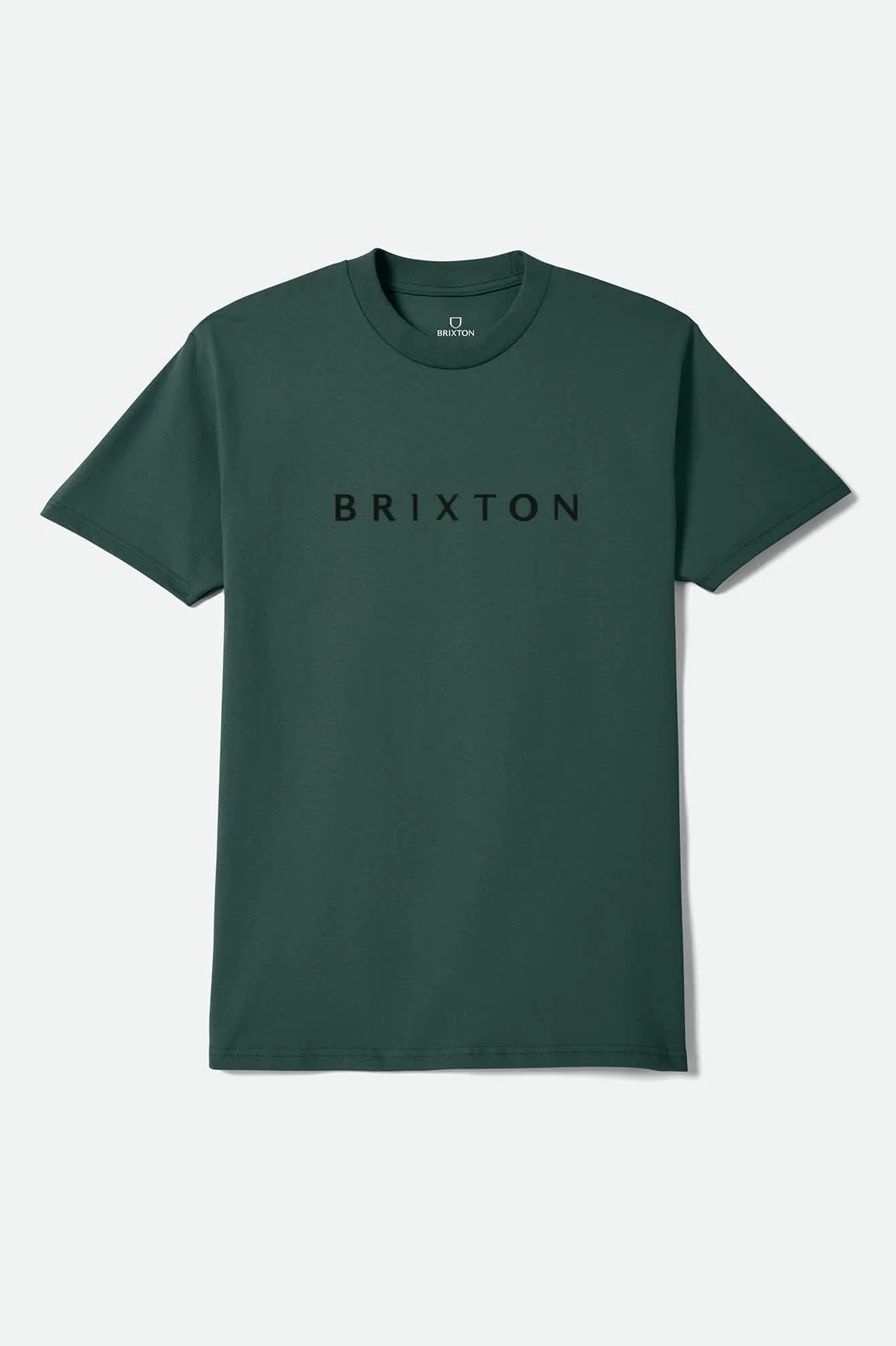 Alpha Line Standard T-Shirt - Forest Green sold by Brixton