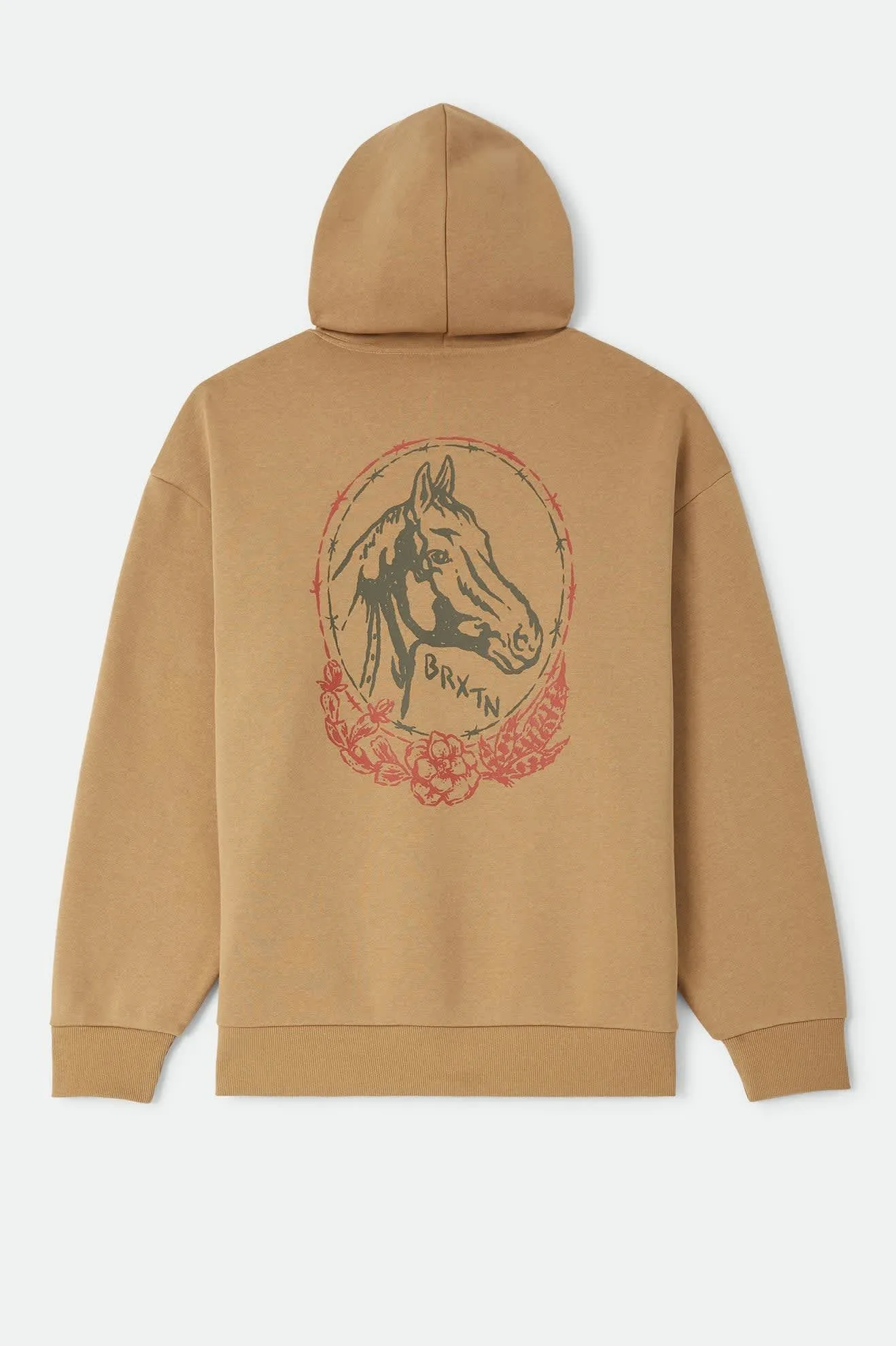 Marley Hood - British Khaki sold by Brixton product image thumbnail 2