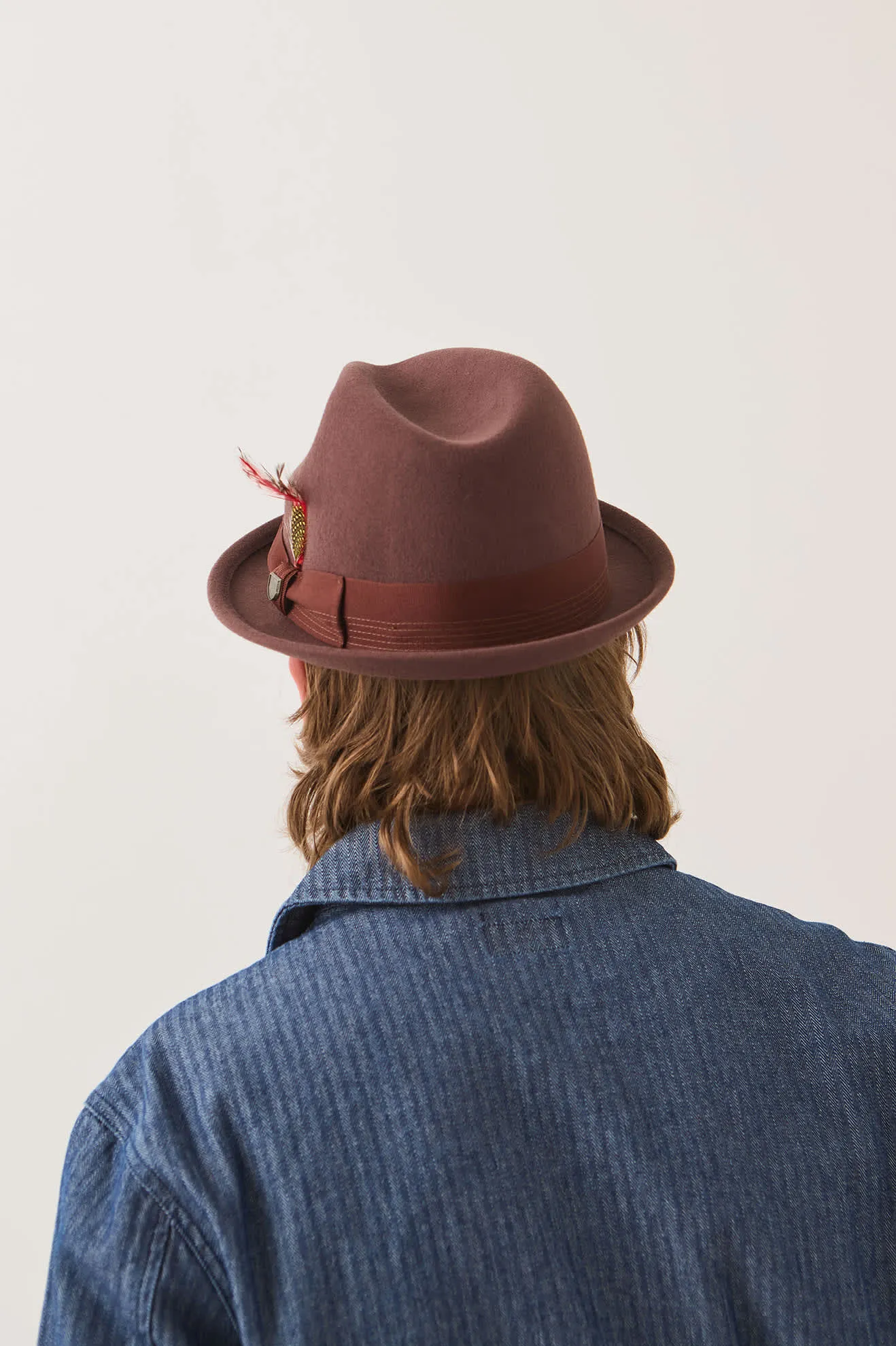 Gain Fedora - Chestnut sold by Brixton product image thumbnail 4