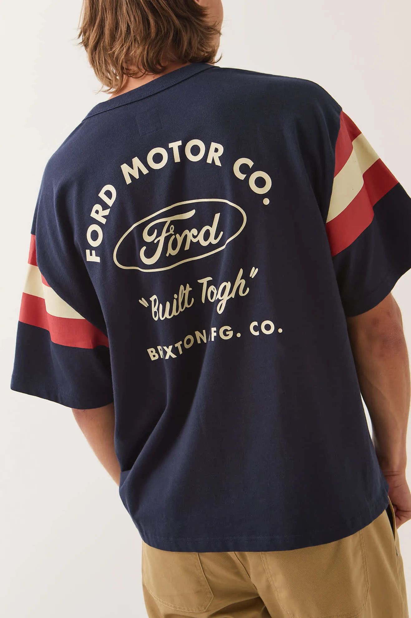 Ford Built Tough Jersey - American Navy sold by Brixton product image thumbnail 5