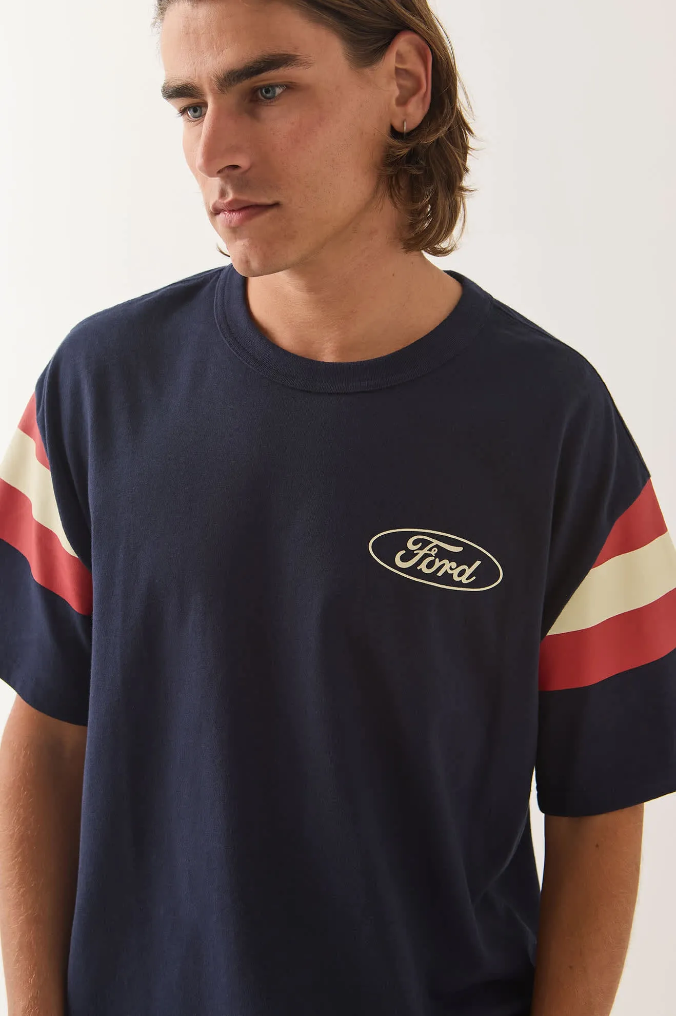 Ford Built Tough Jersey - American Navy sold by Brixton product image thumbnail 4
