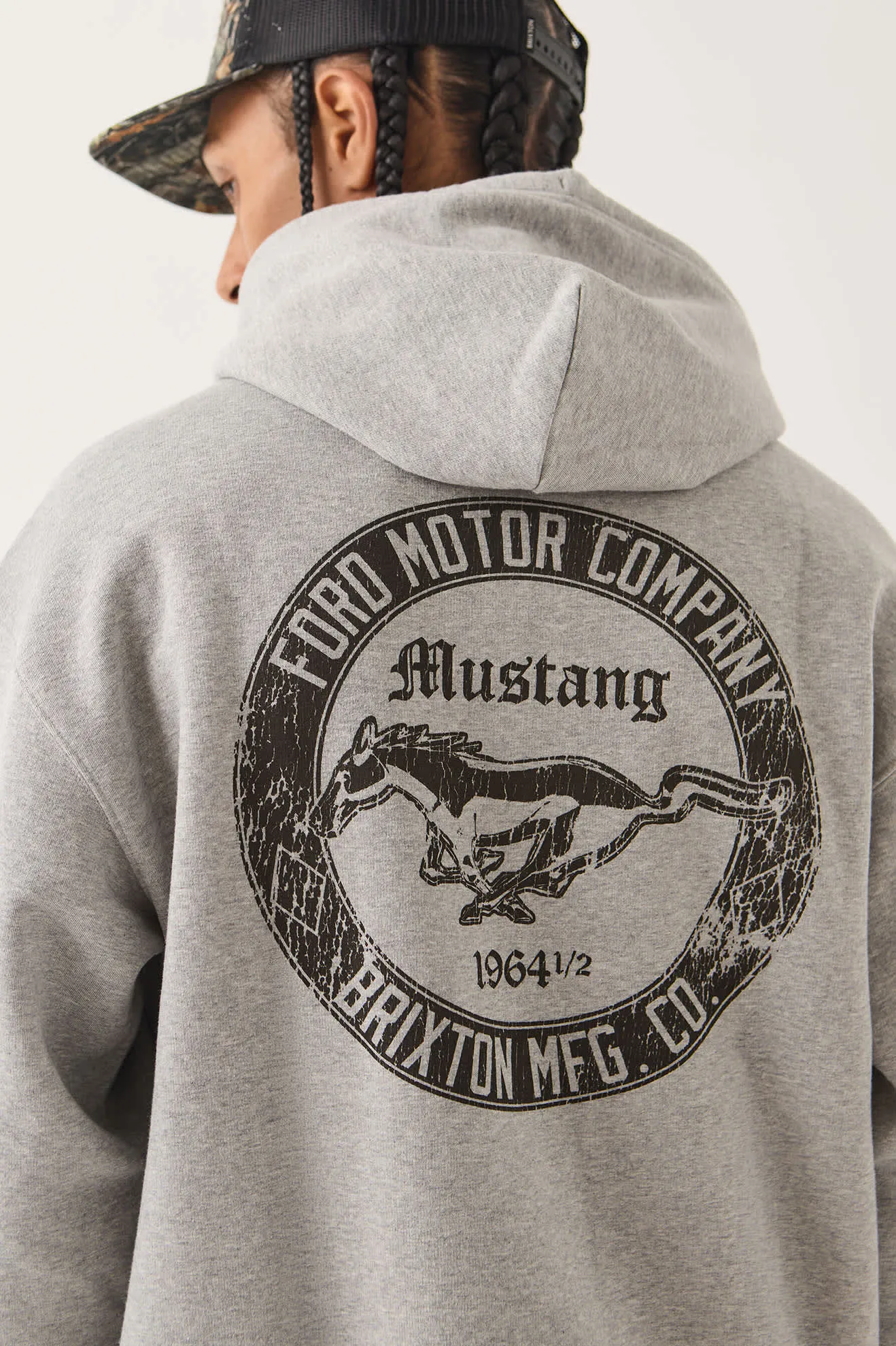 Ford Mustang Hood - Heather Grey sold by Brixton product image thumbnail 4