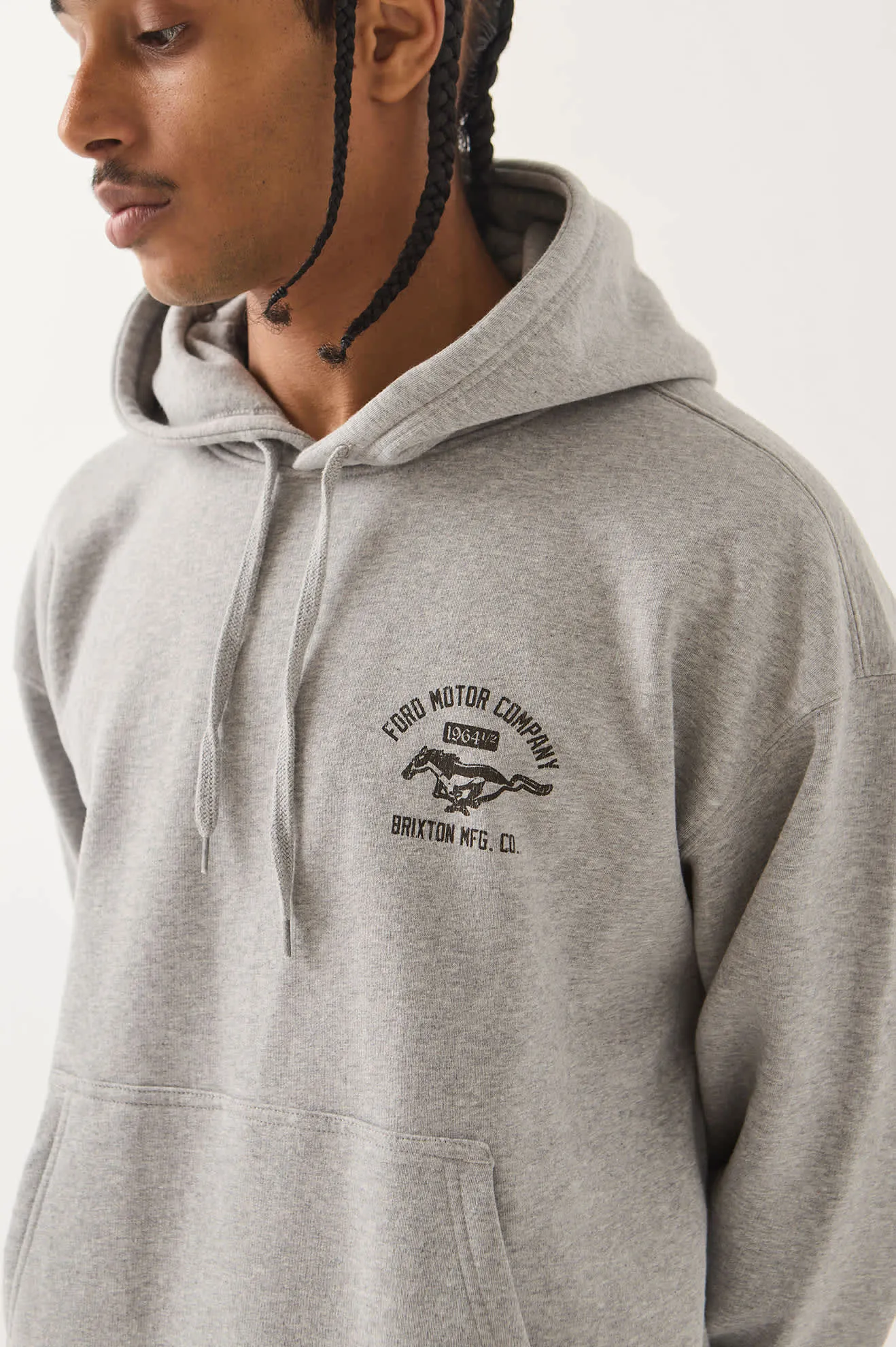 Ford Mustang Hood - Heather Grey sold by Brixton product image thumbnail 5