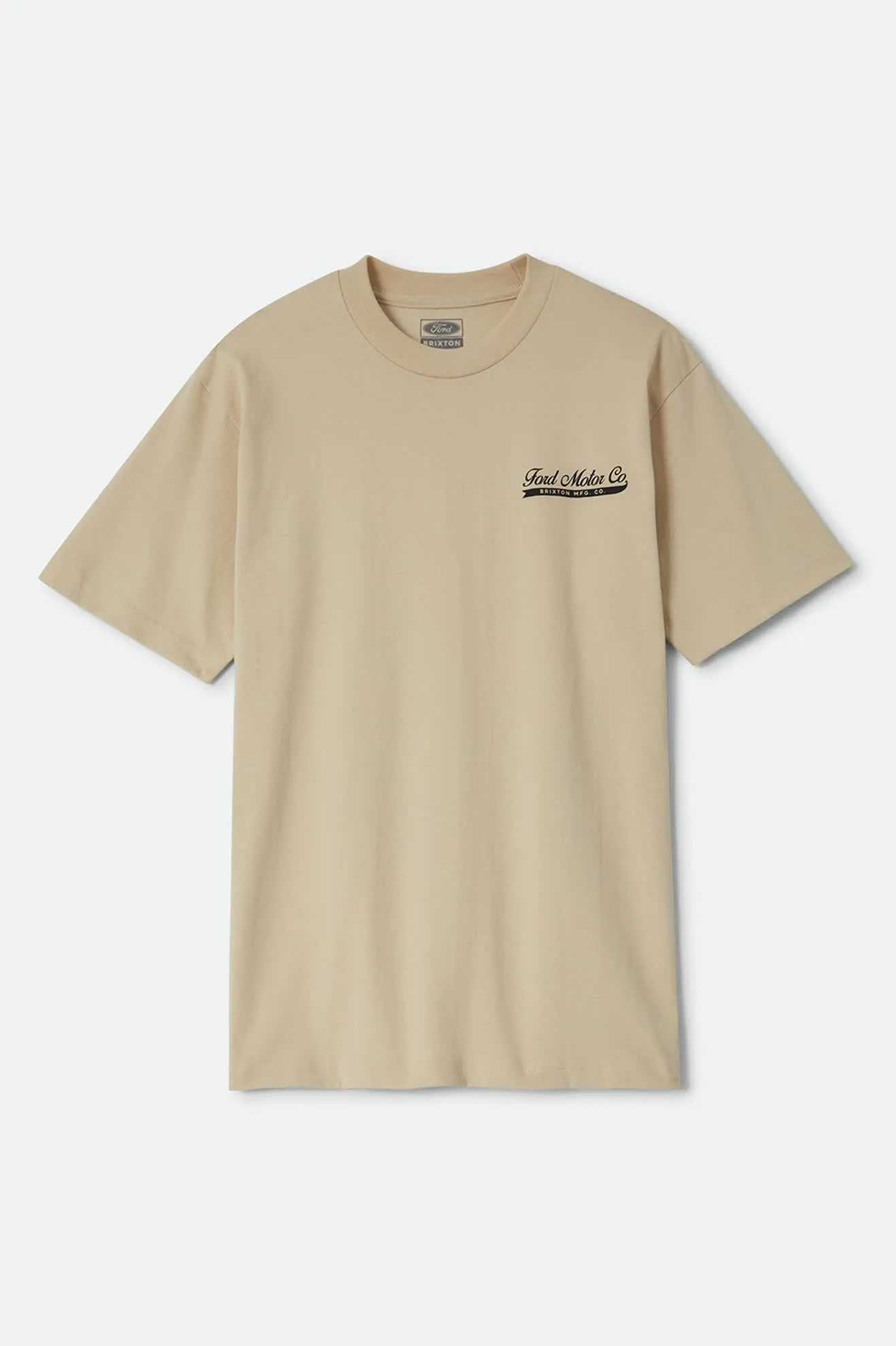 Ford 71 Pickup T-Shirt - Wimbledon White sold by Brixton