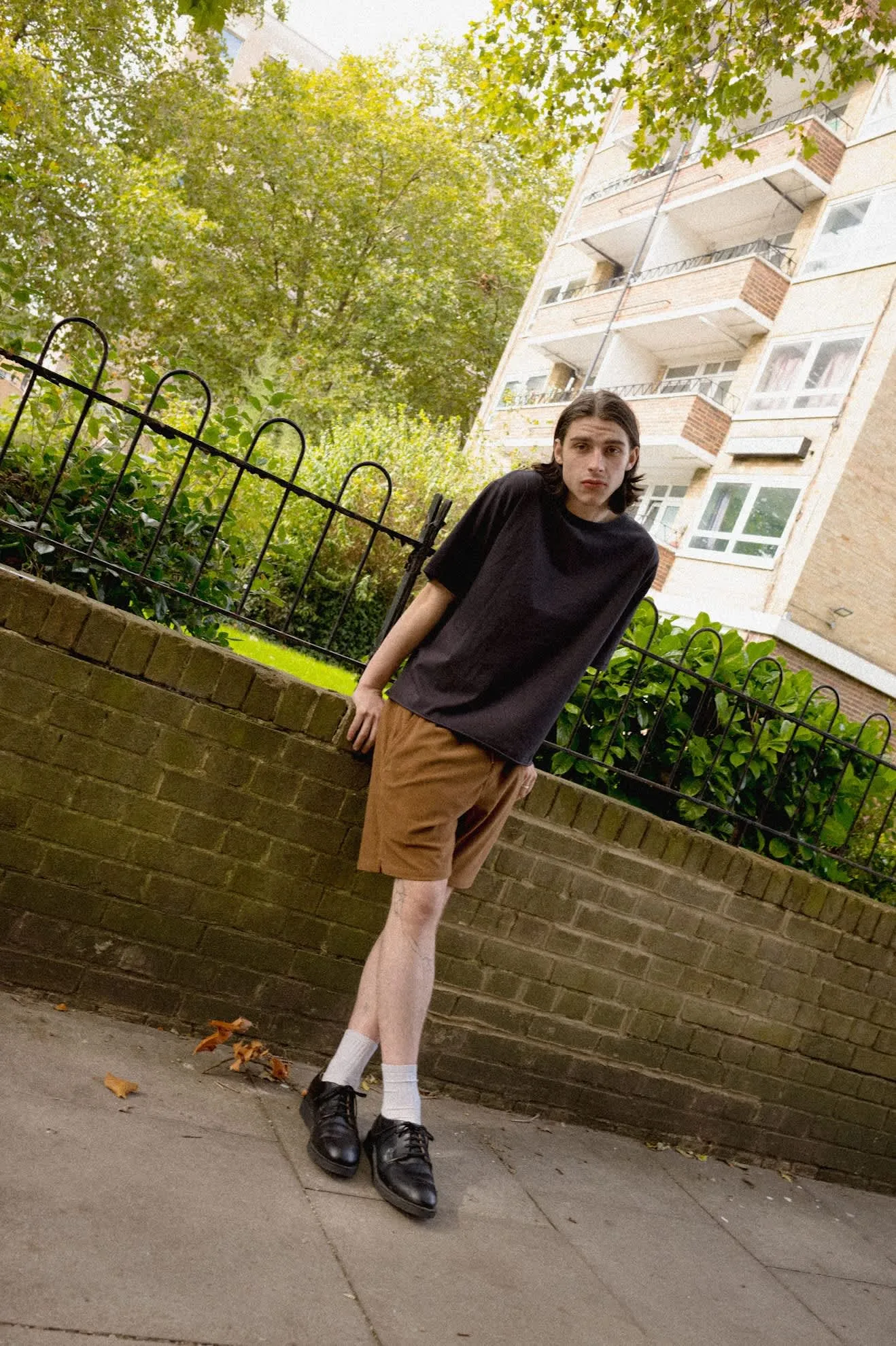 Everyday Corduroy Short - Tobacco Brown sold by Brixton product image thumbnail 5