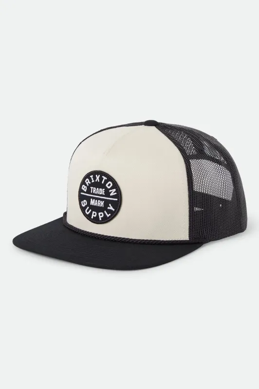 Oath Trucker Hat - Whitecap/Black made by Brixton