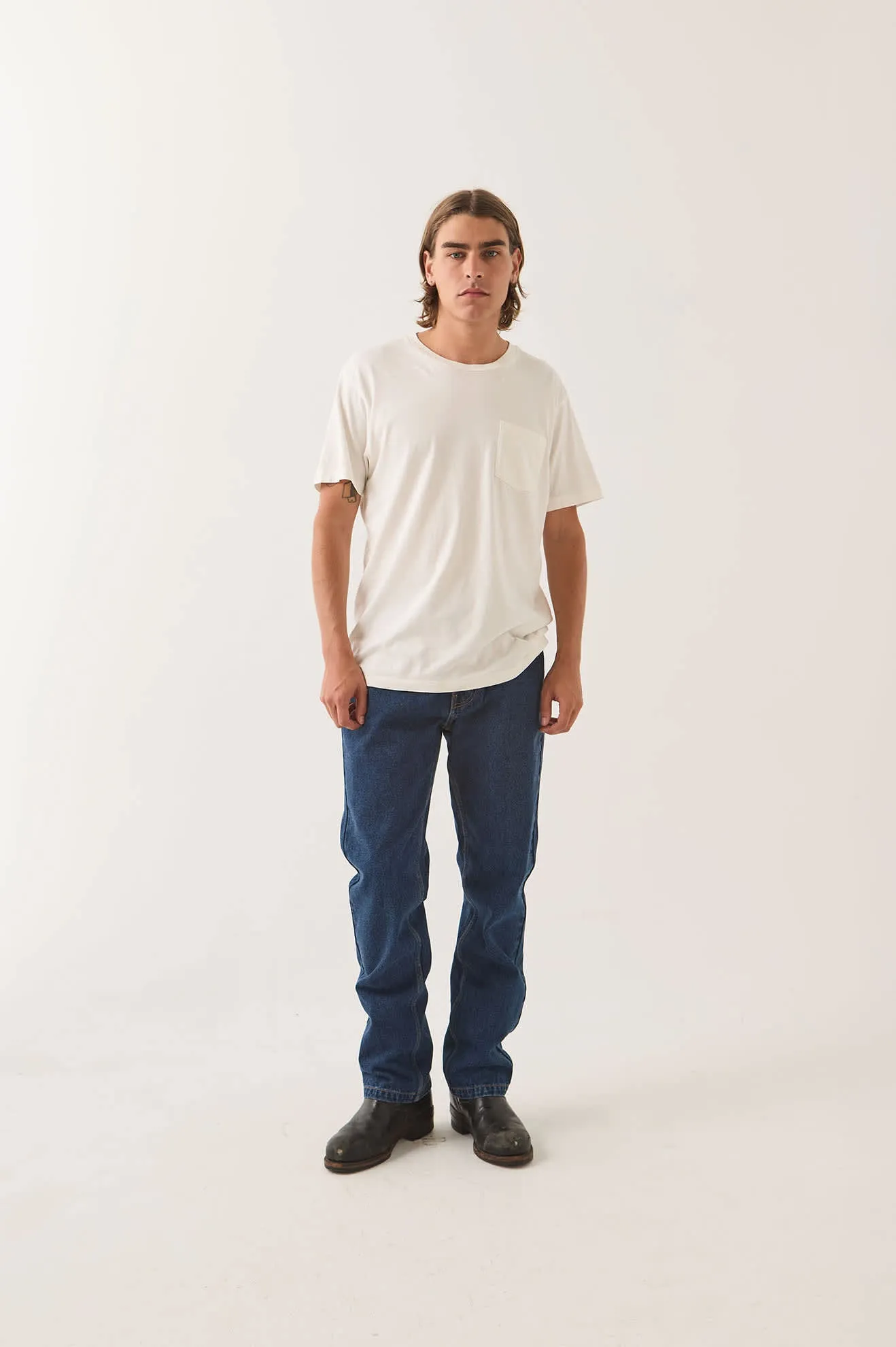 Builders 5-Pocket Pant - Dark Denim sold by Brixton product image thumbnail 2